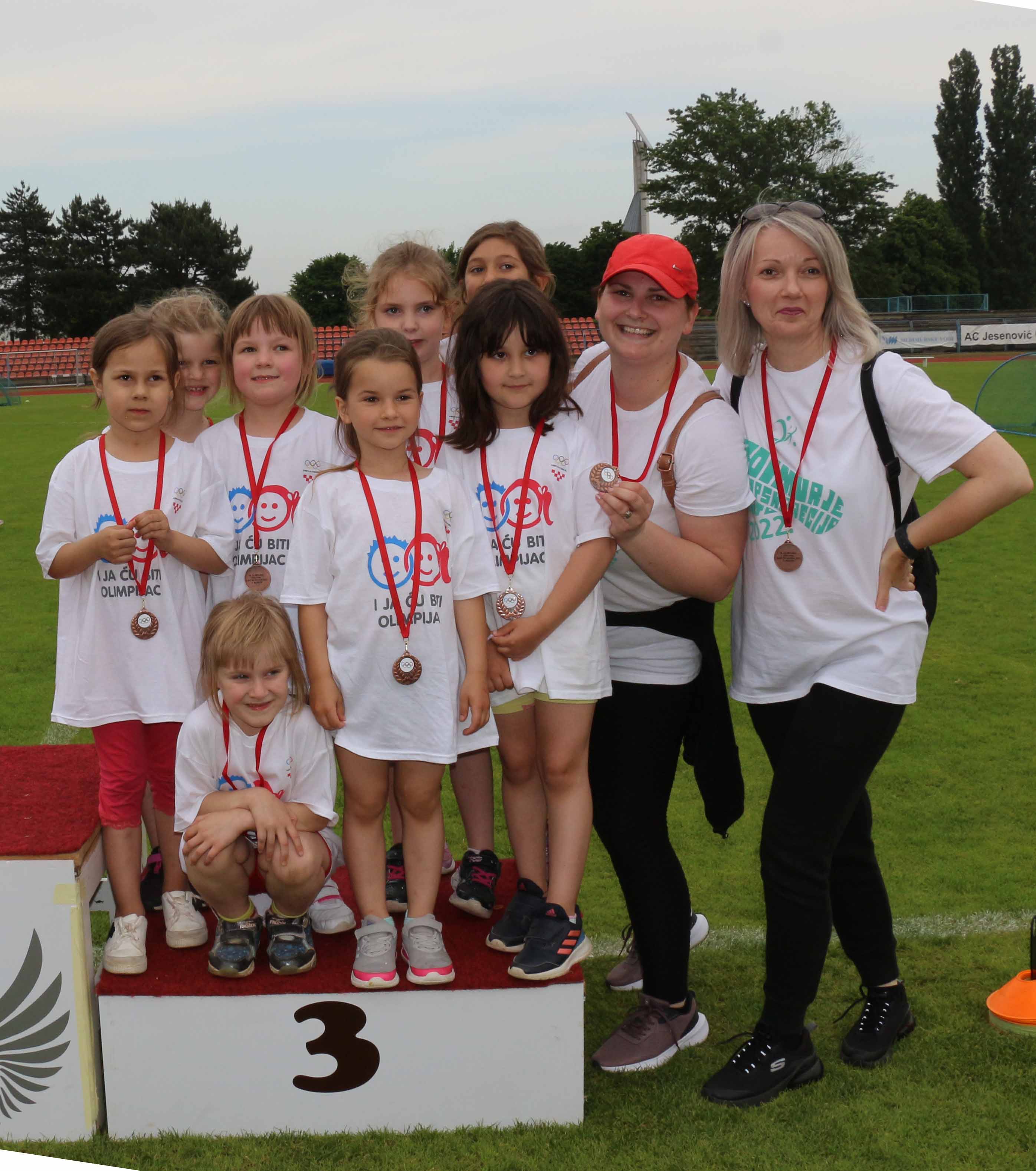 ONI SU NAJBOLJI U Čakovcu održan Olimpijski festival dječjih vrtića Međimurske županije