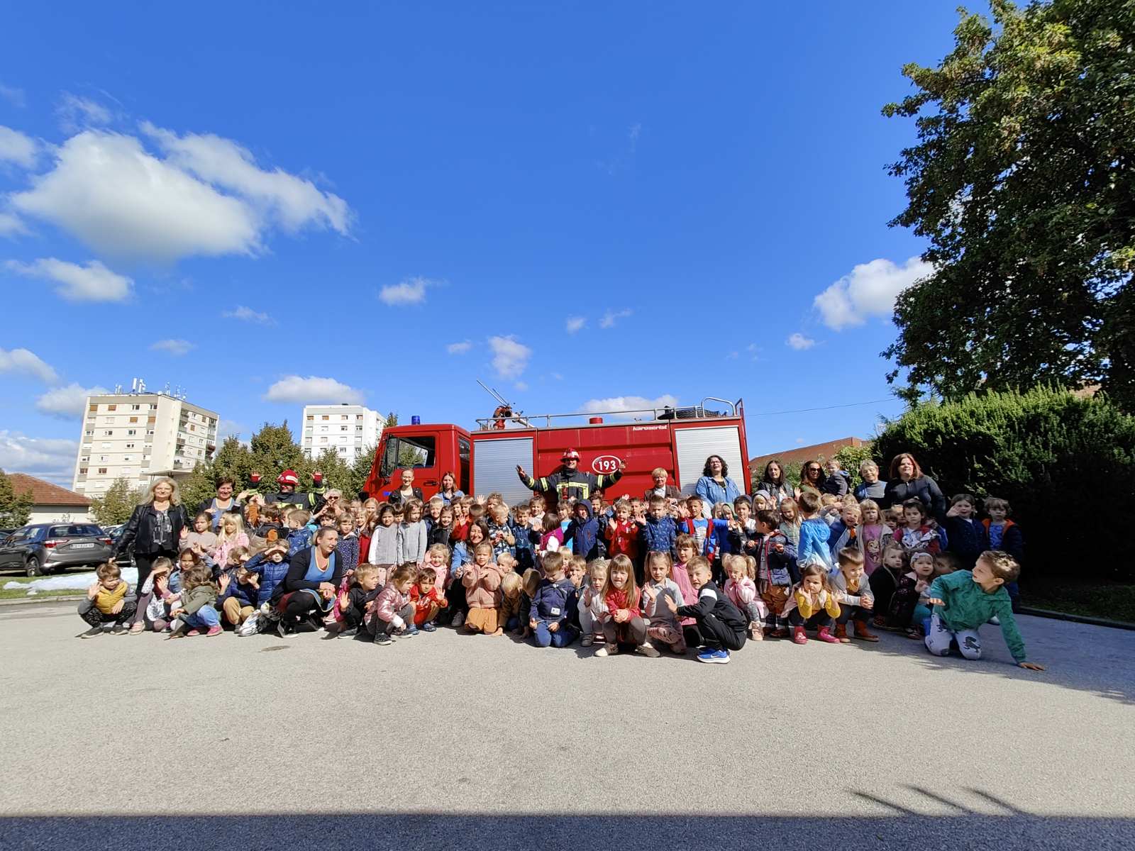 Vatrogasci u Dječjem vrtiću Cvrčak