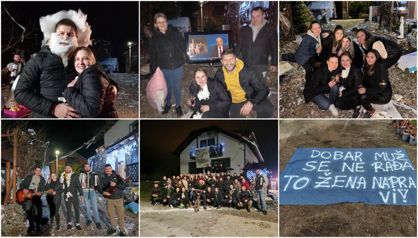 POTEPANJE Žene se Danijel Košak i Larisa Vizinger iz Trnovca