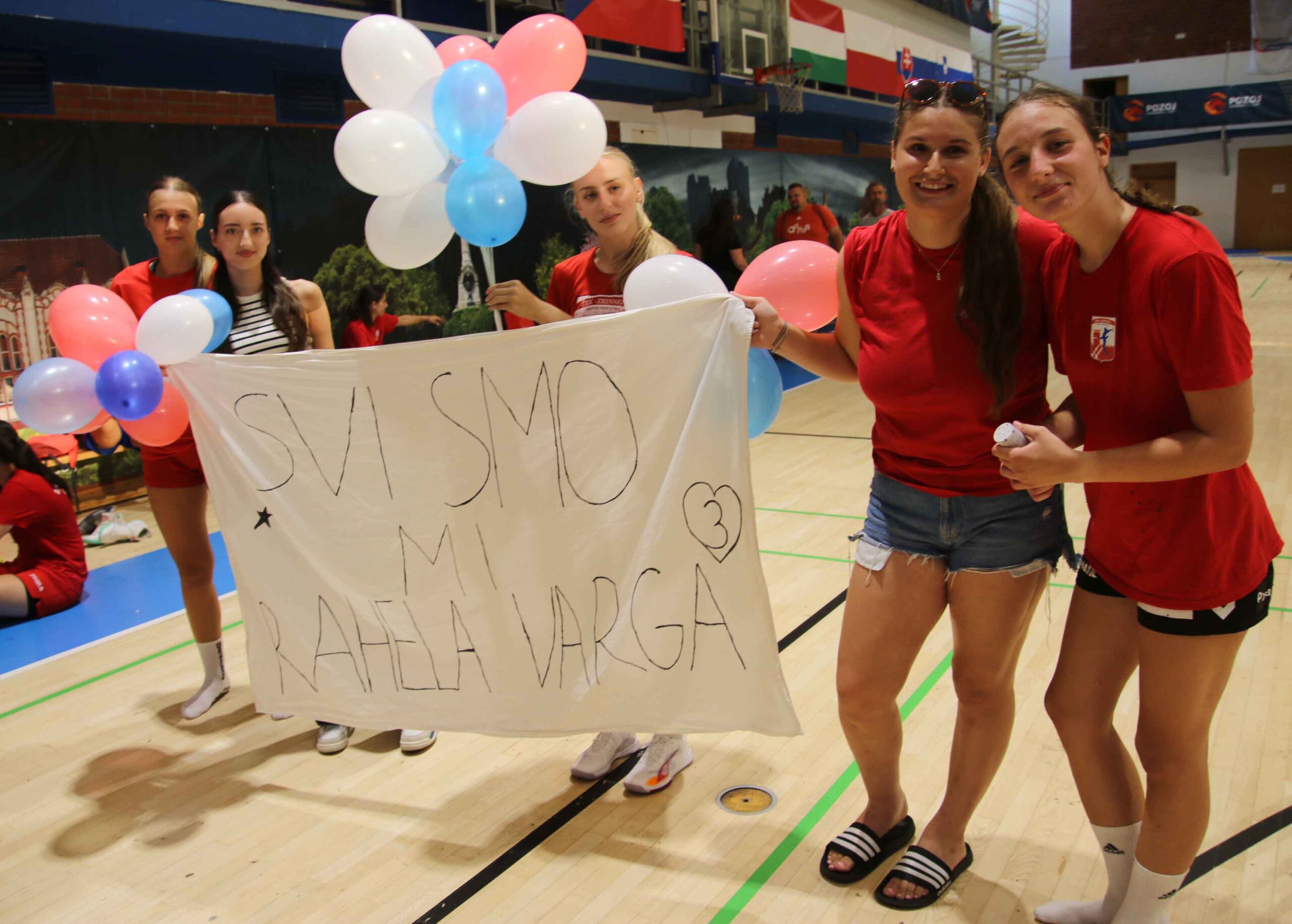 Rahela doček u klubu