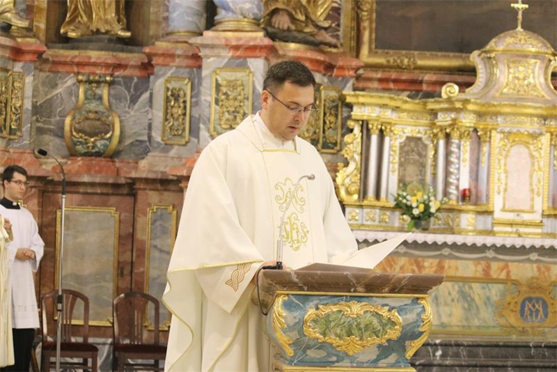 Biskup Radoš zaredio Josipa Špoljarića za đakona