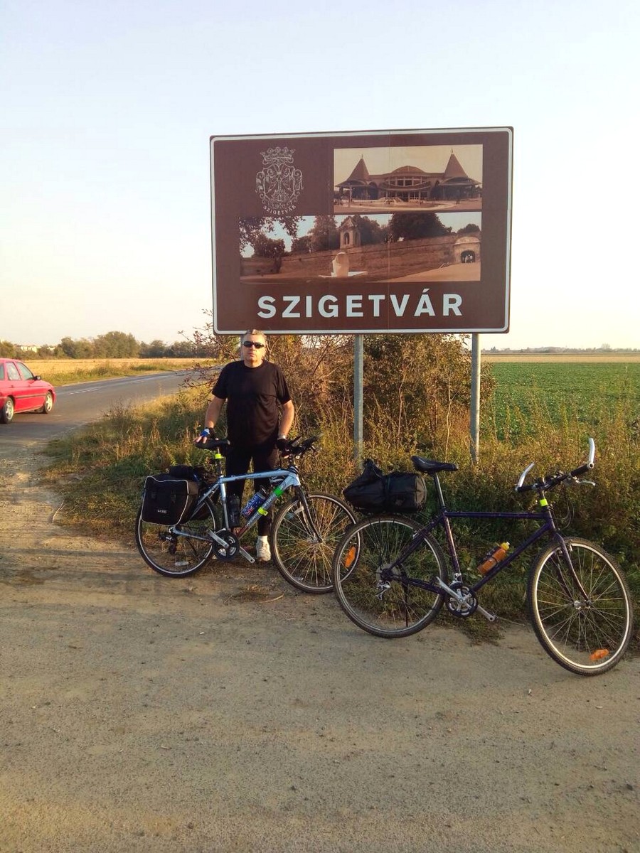 Međimurci Branko i Josip biciklirali u Siget i Pečuh