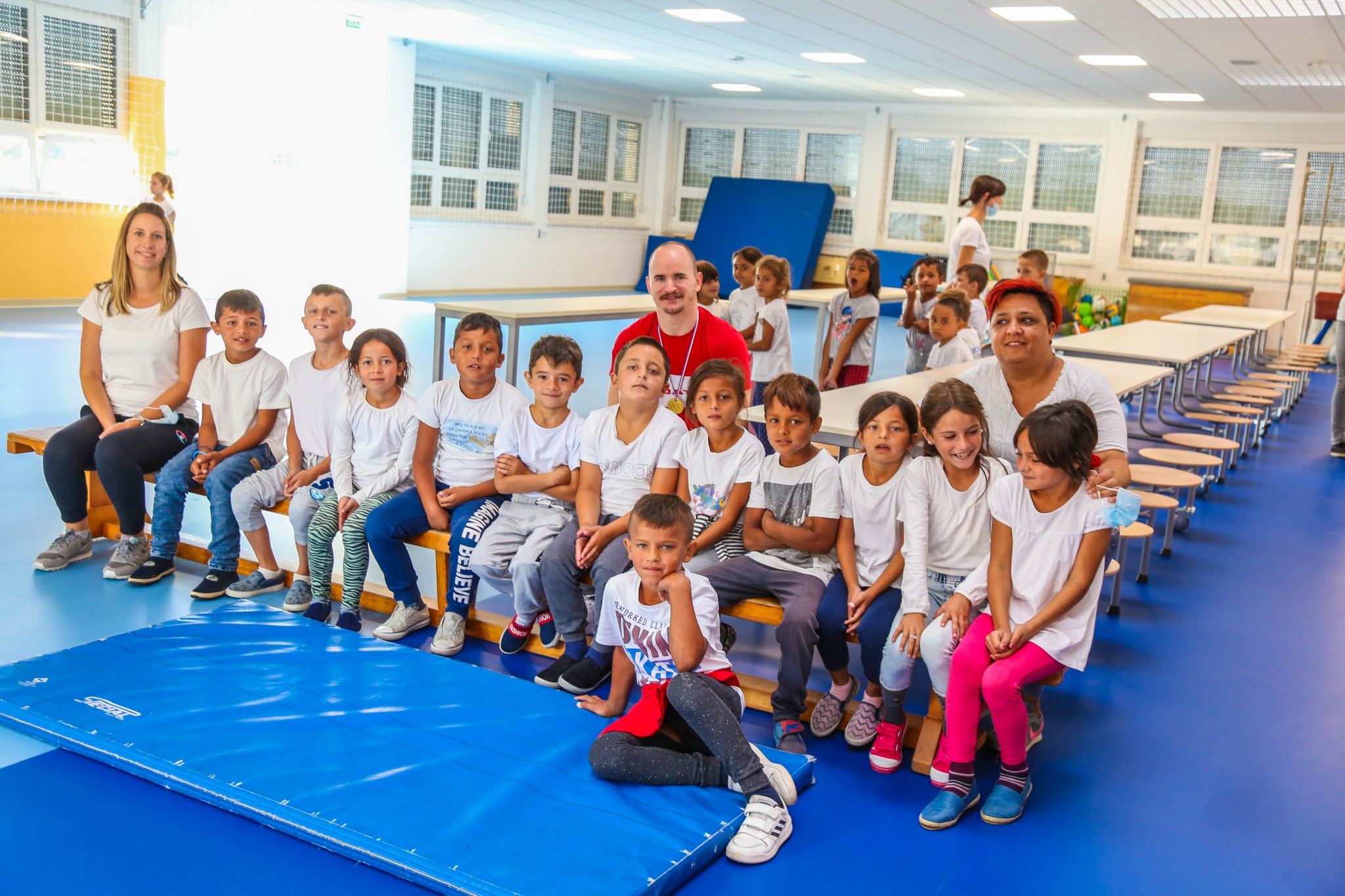 Filip Ude povodom Hrvatskog olimpijskog dana posjetio OŠ Vladimira Nazora Pribislavec