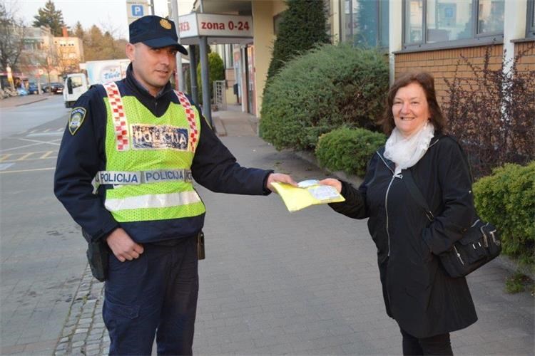 FOTO Međimurska policija provela akciju ‘Pravilno kretanje pješaka’