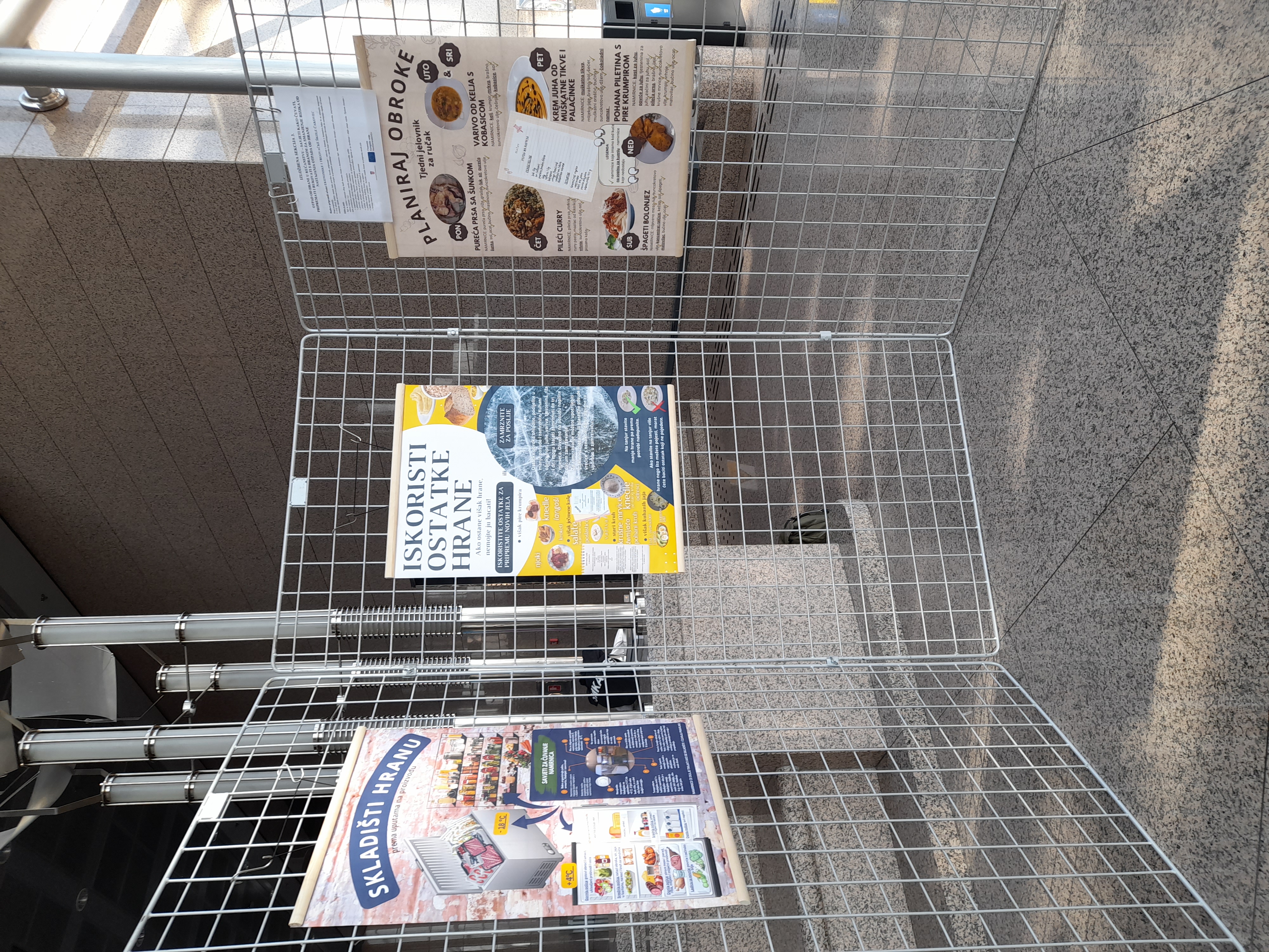 FOTO ETŠ osvojila najviše bodova u jednoj od sedam sekcija na izložbi ‘Otpad od hrane u kućanstvu’