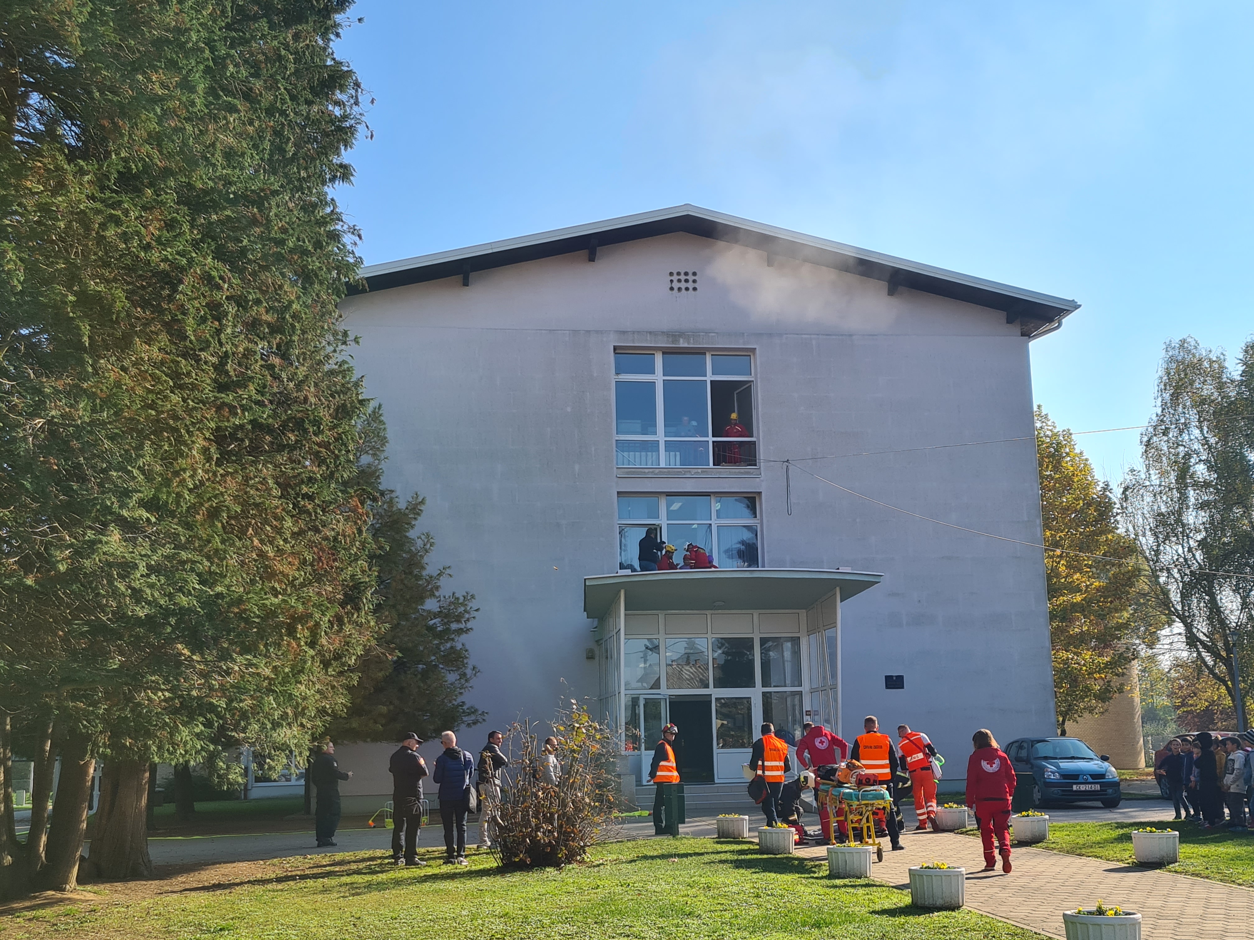 Vježba evakuacije i spašavanja u Osnovnoj školi Mursko Središće