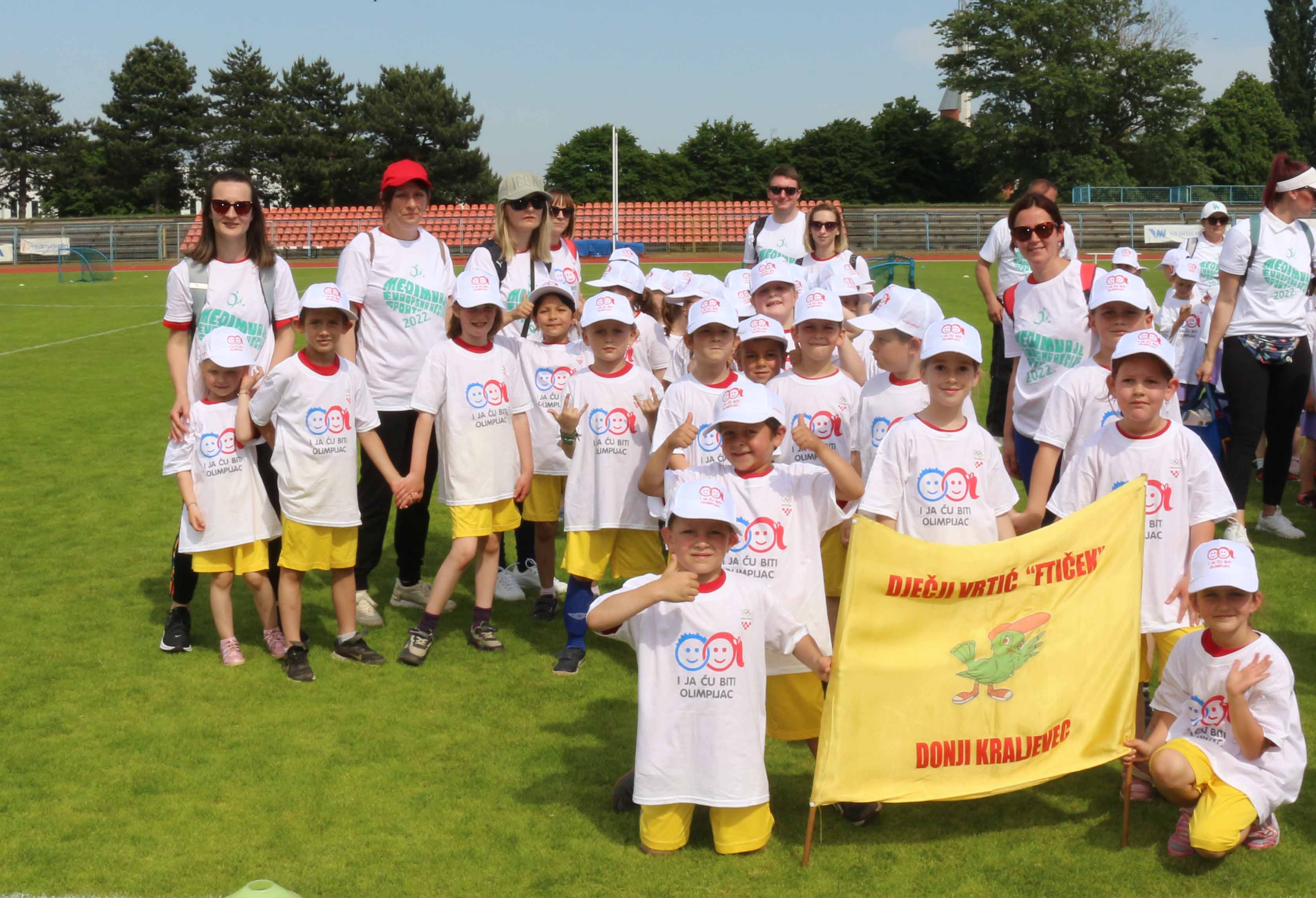 ONI SU NAJBOLJI U Čakovcu održan Olimpijski festival dječjih vrtića Međimurske županije