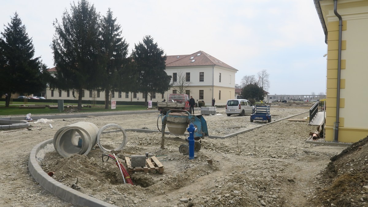 Radovi u Poslovnom parku Međimurje
