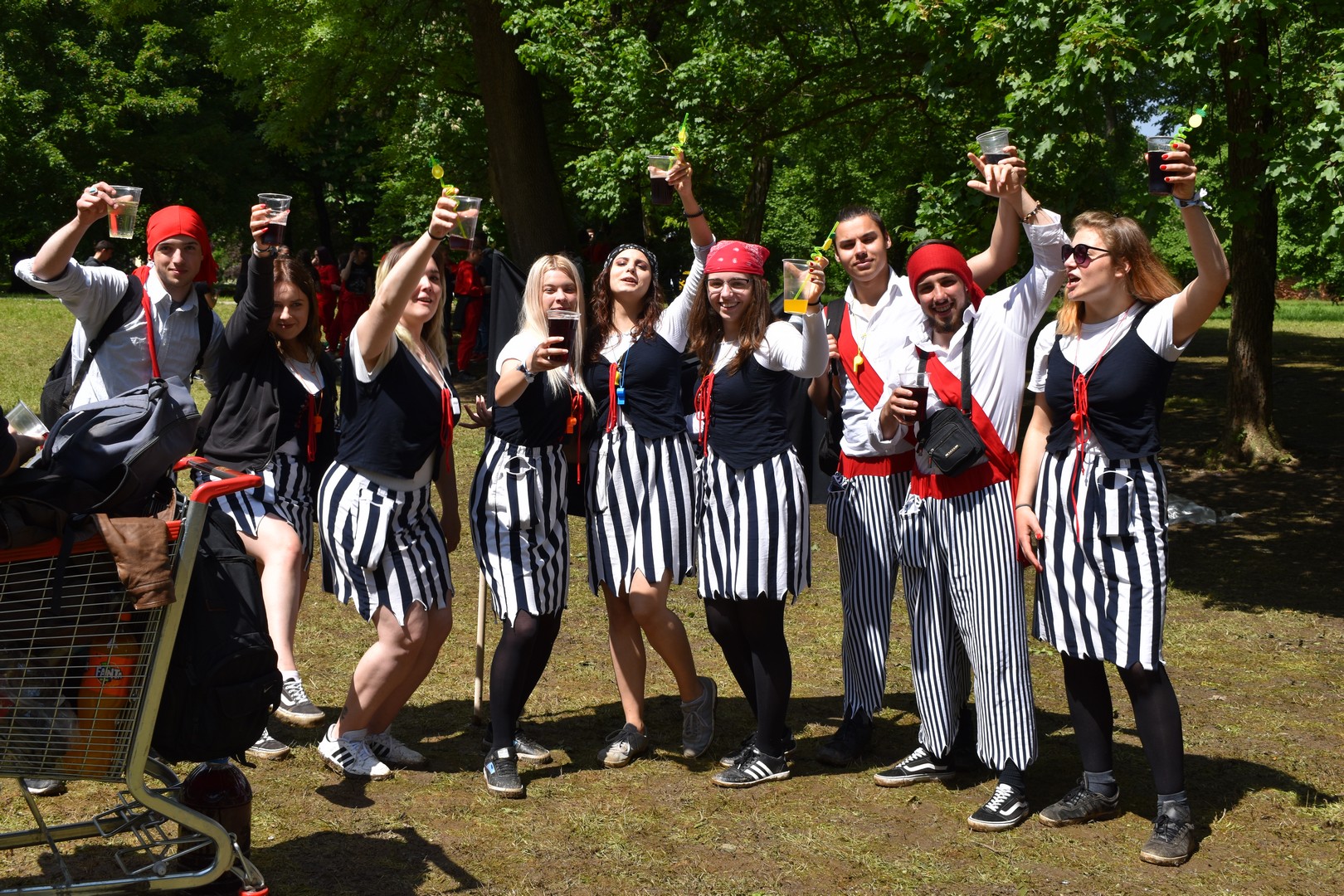 Veseli maturanti okupirali čakovečki park