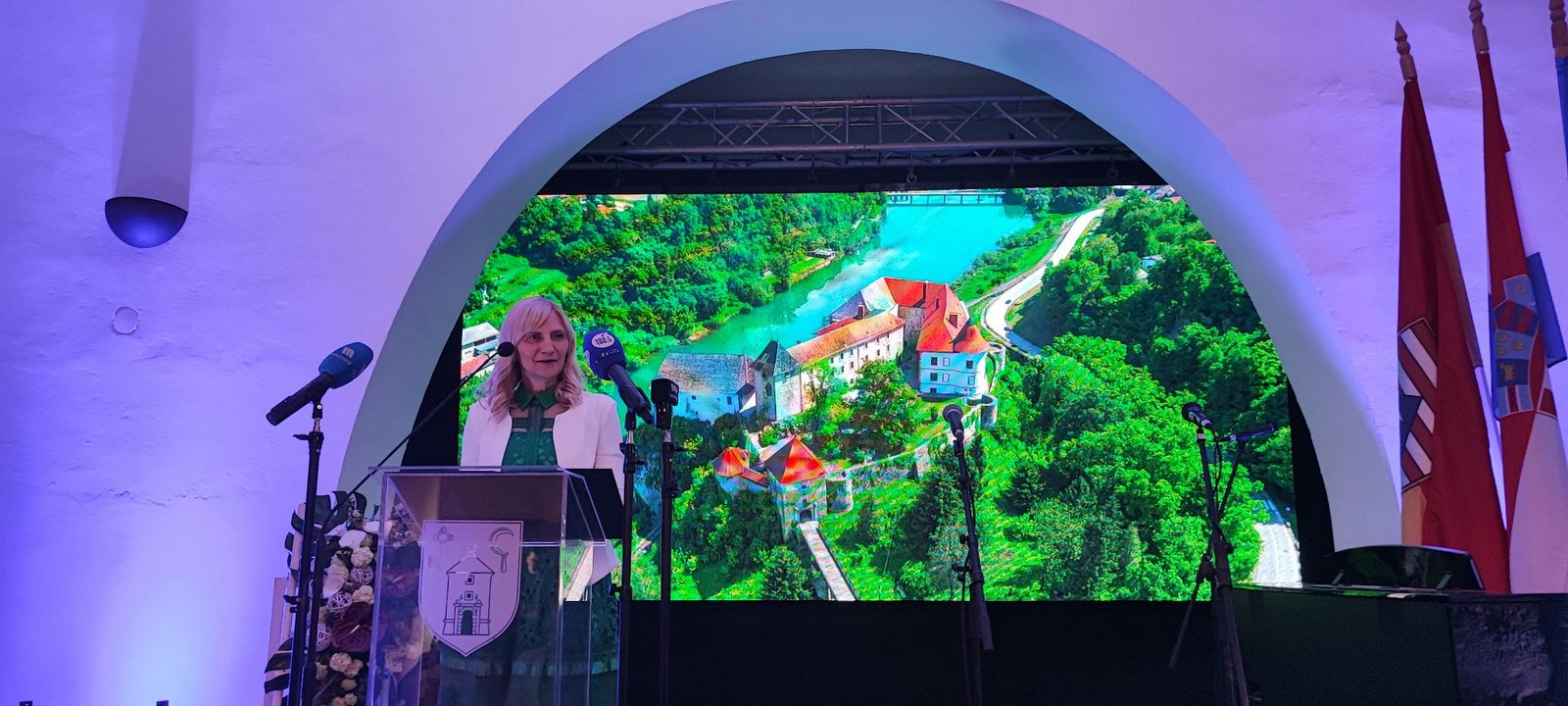 Gradonačelnik Dražen Srpak na svečanoj sjednici Grada Ozlja