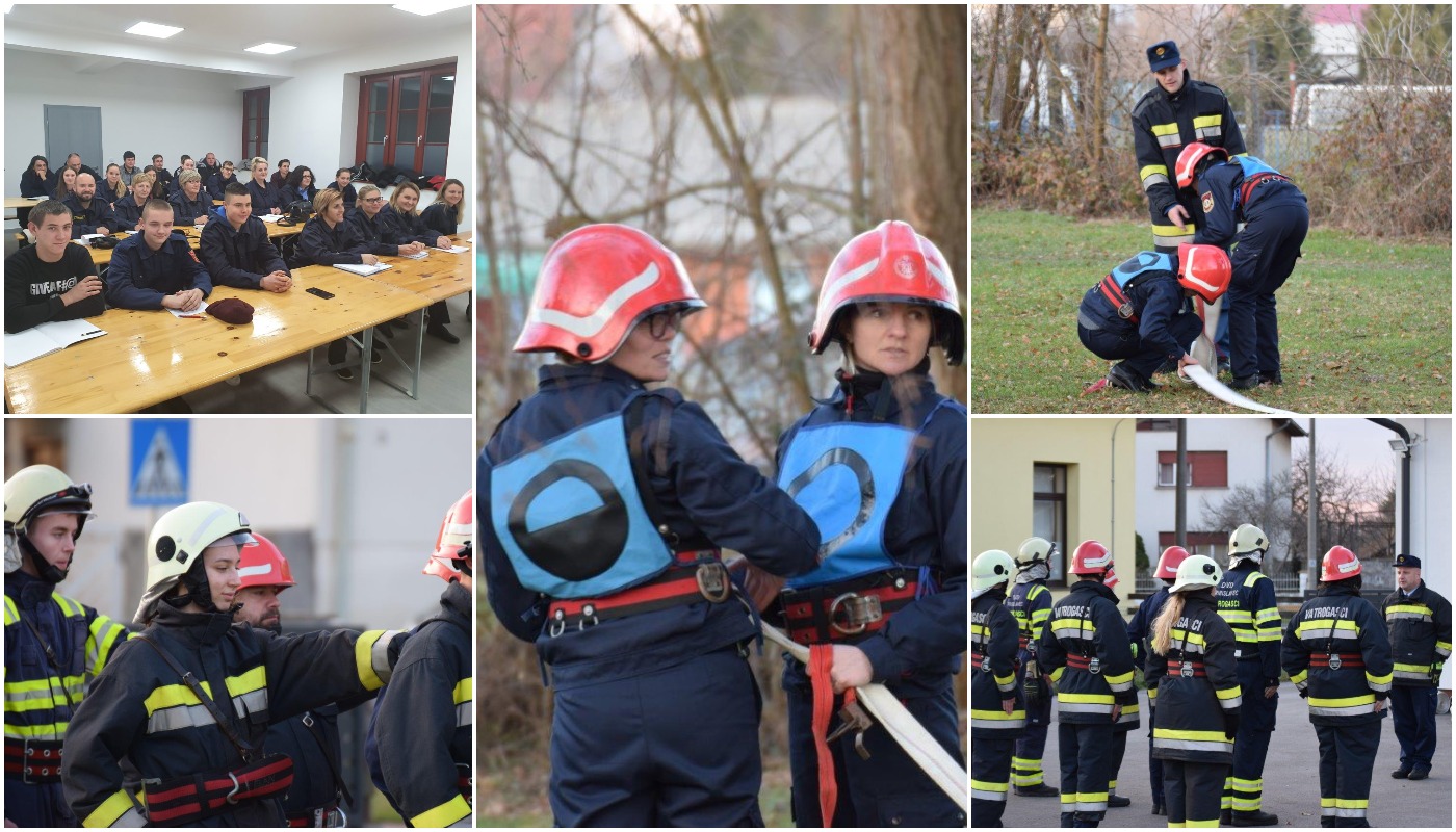 Osposobljavanje članstva Vatrogasne zajednice Grada Čakovca za zvanje vatrogasac