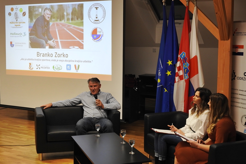 Branko Zorko gost prve tribine studenata MEV-a s međimurskim sportskim legendama