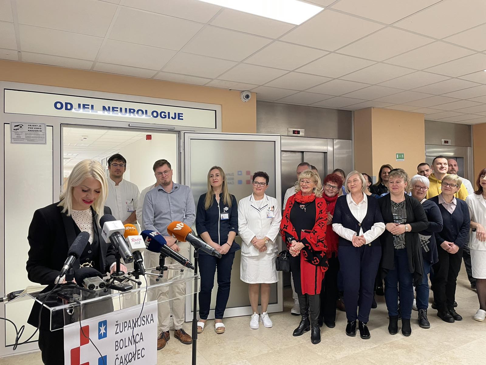 Otvorenje rekonstruiranog Odjela za neurologiju.