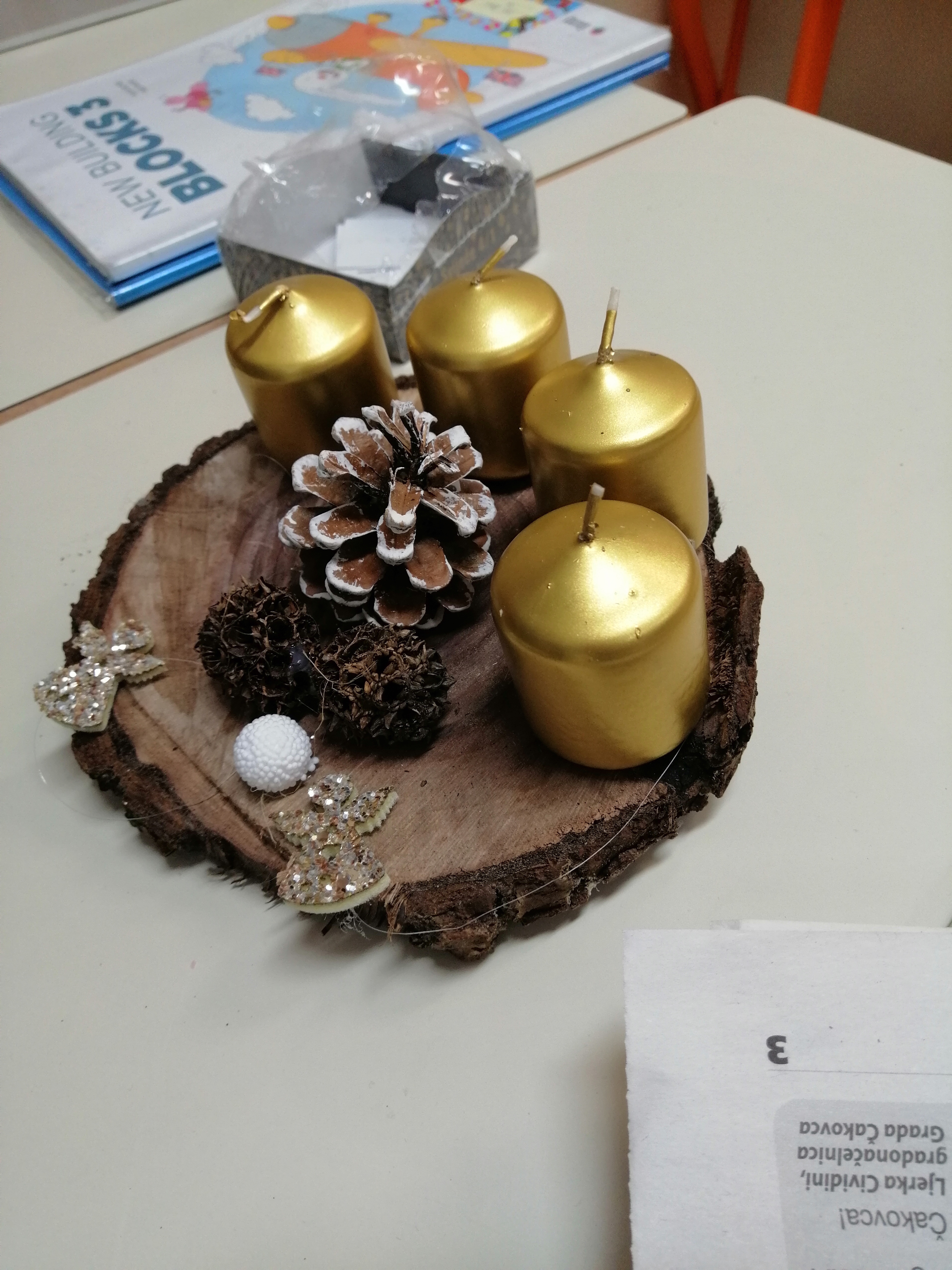 Radionica na temu Advent na stolu u III. OŠ Čakovec