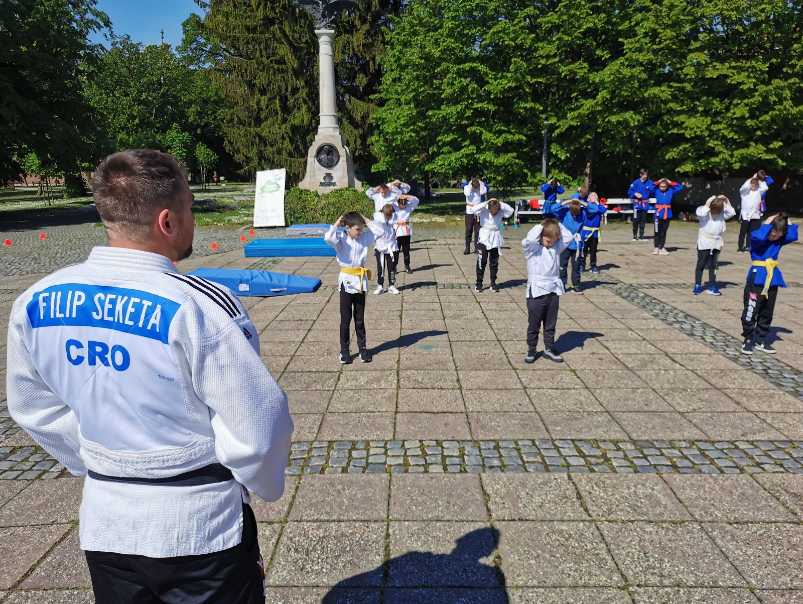 Džudaši oživjeli srce grada: Mladi članovi Judo kluba Zrinski u centru Čakovca