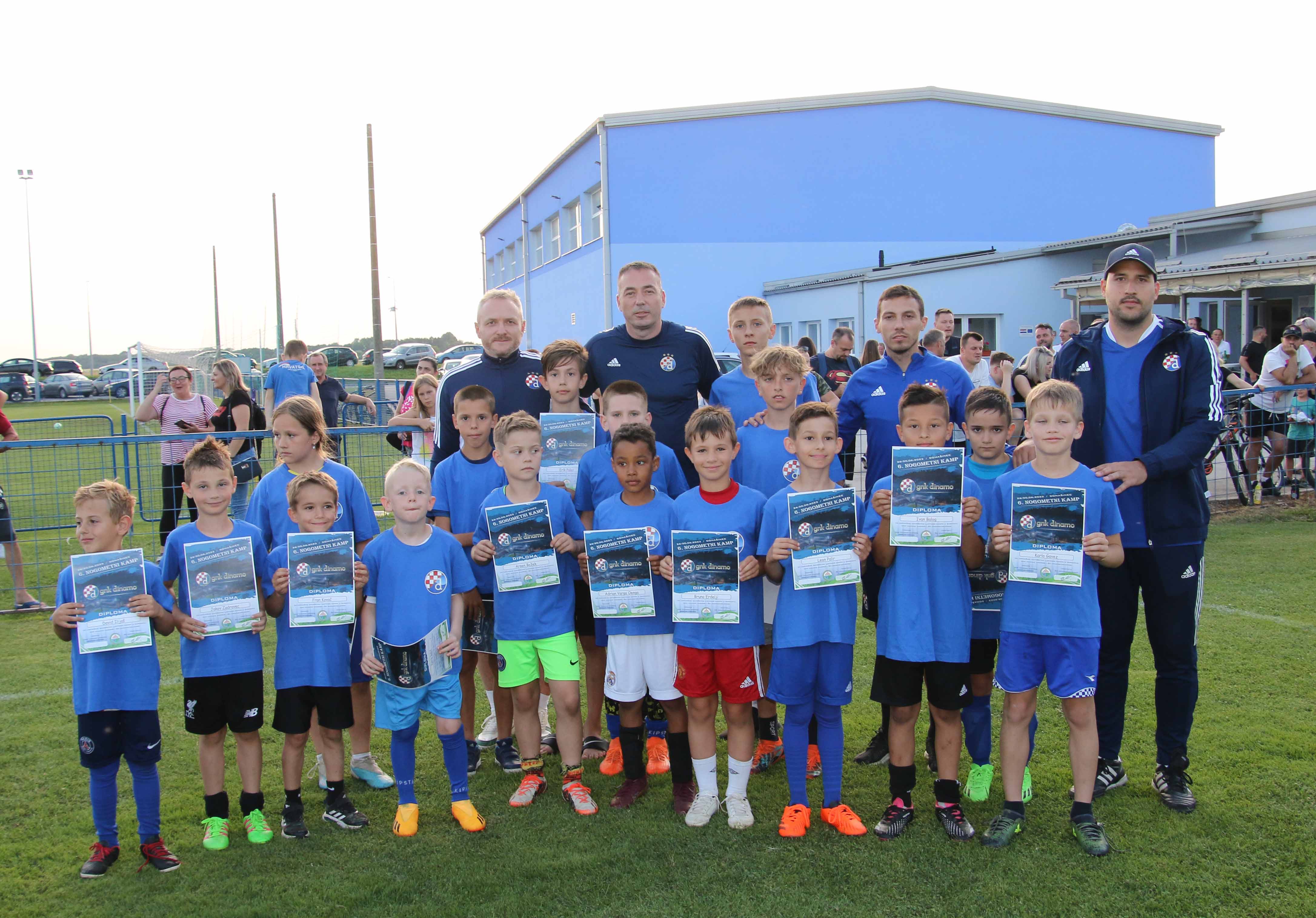 VELIKI INTERES DJECE U Domašincu održan kamp GNK Dinamo