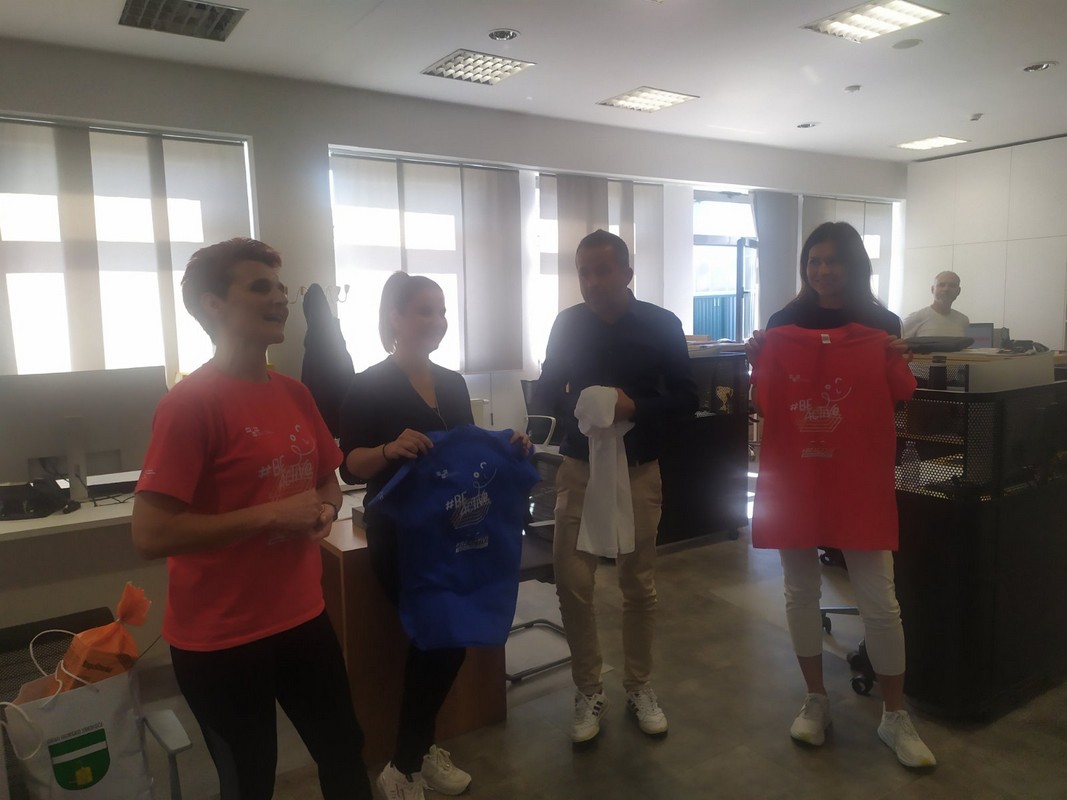 MURSKO SREDIŠĆE Tvrtka SOBOČAN d.o.o. priključila se obilježavanju Europskog tjedna sporta PLES – ritmičko pokretanje tijela održano u sportskoj dvorani