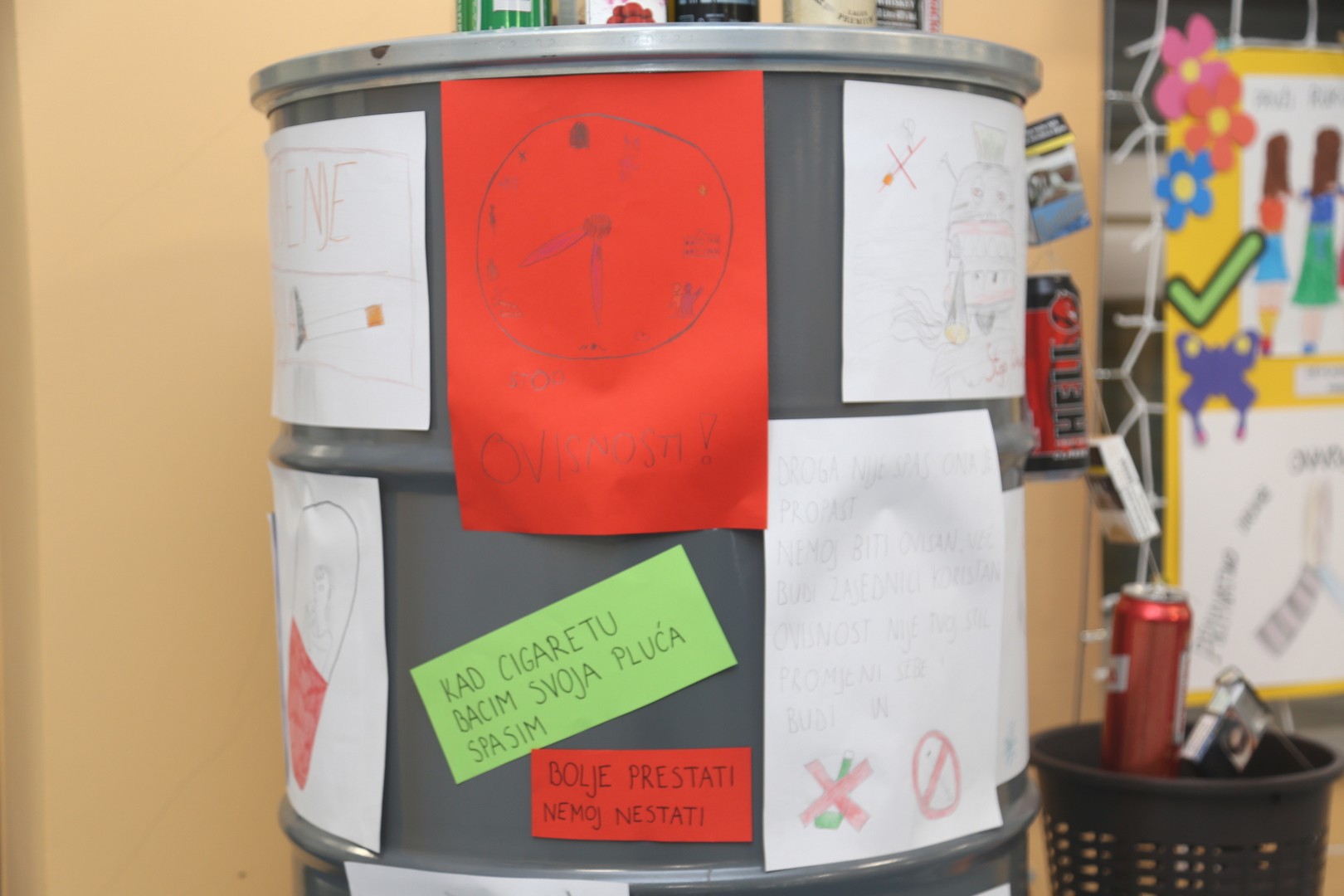 U OŠ Vladimira Nazora u Pribislavcu obilježen Mjesec borbe protiv ovisnosti