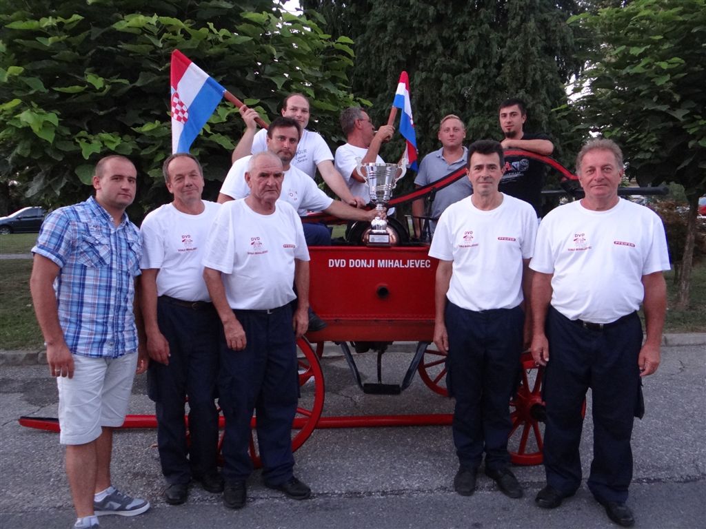 DVD Sveta Marija organizator natjecanja sa zaprežnim štrcaljkama