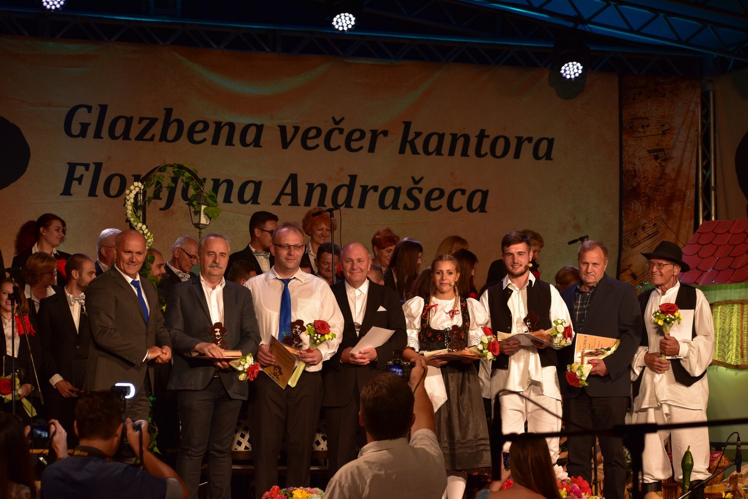 Glazbena večer kantora Florijana Andrašeca u Dekanovcu