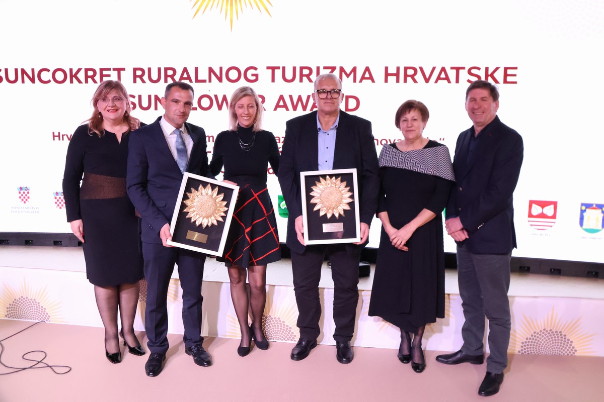 SUNCOKRET RURALNOG TURIZMA Zlatne medalje osvojili su Ekomuzej ‘Međimurje malo’ i kuća za odmor ‘Lina’