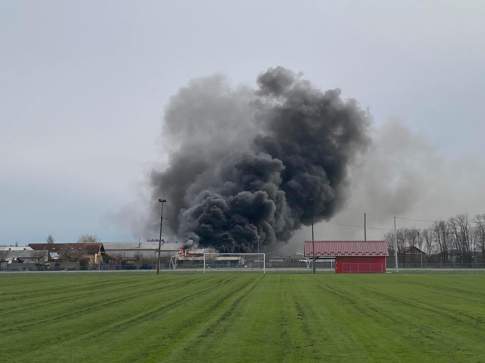 Požar u Strahonincu