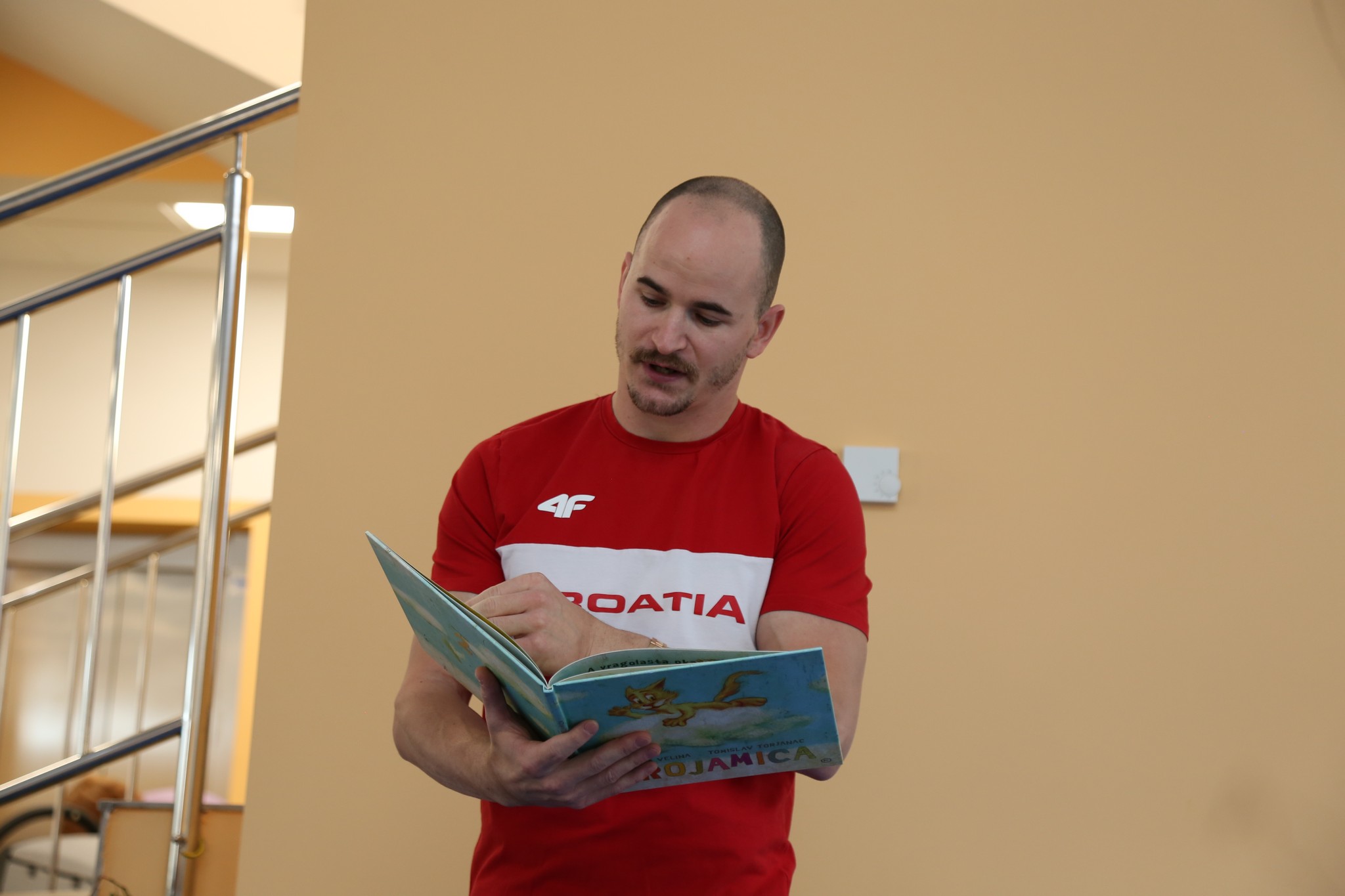 Filip Ude povodom Hrvatskog olimpijskog dana posjetio OŠ Vladimira Nazora Pribislavec