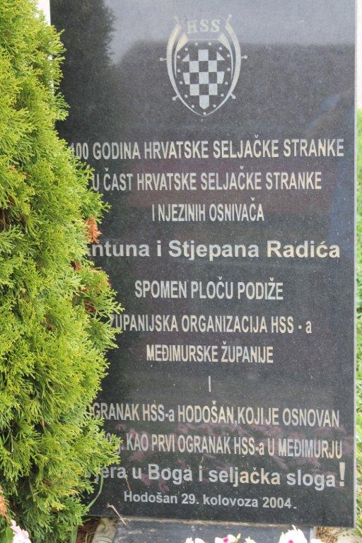 Međimurski HSS odao počast svom prvom predsjedniku Stjepanu Radiću