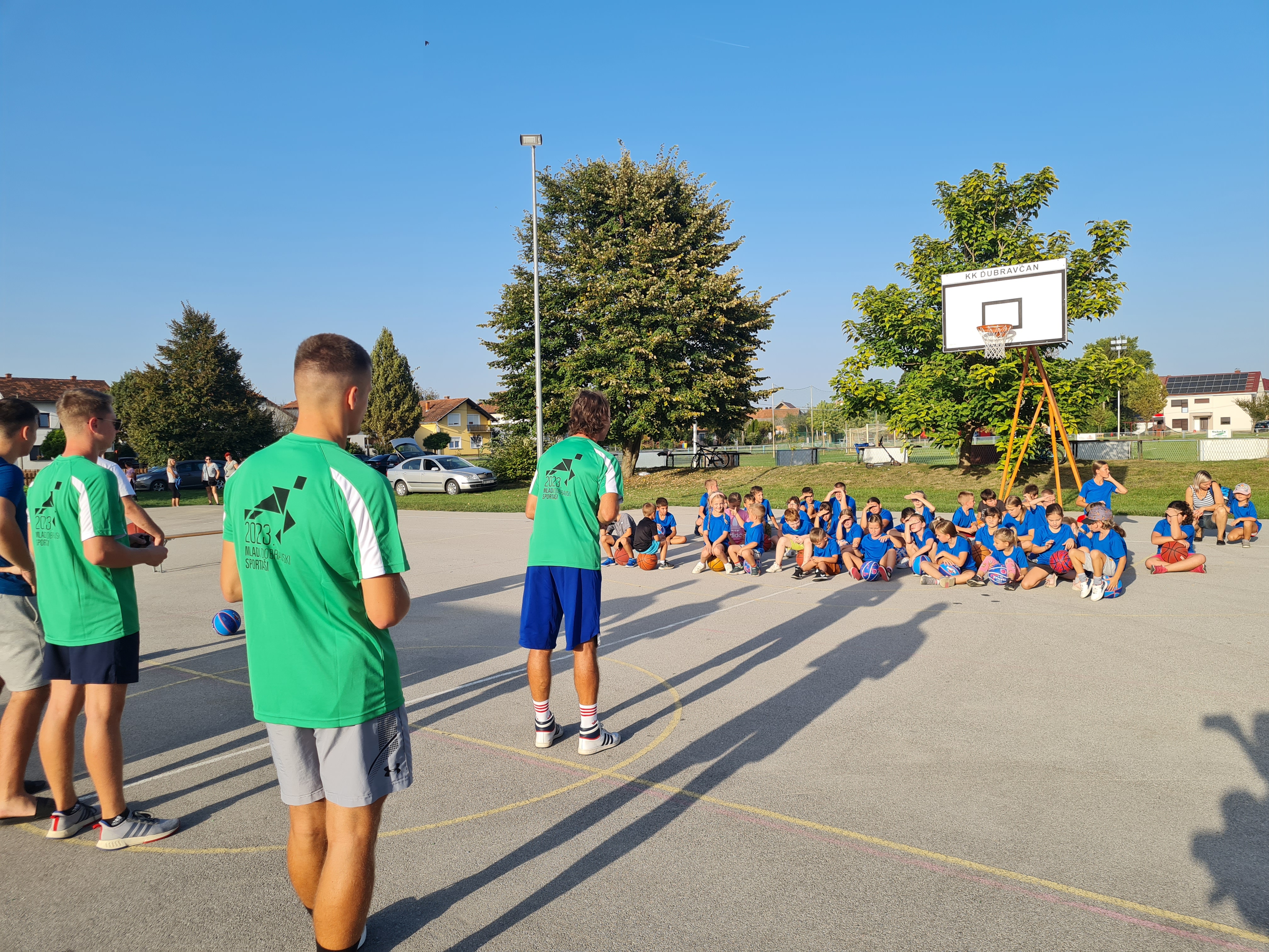 Mladi dobravski sportaši – košarka