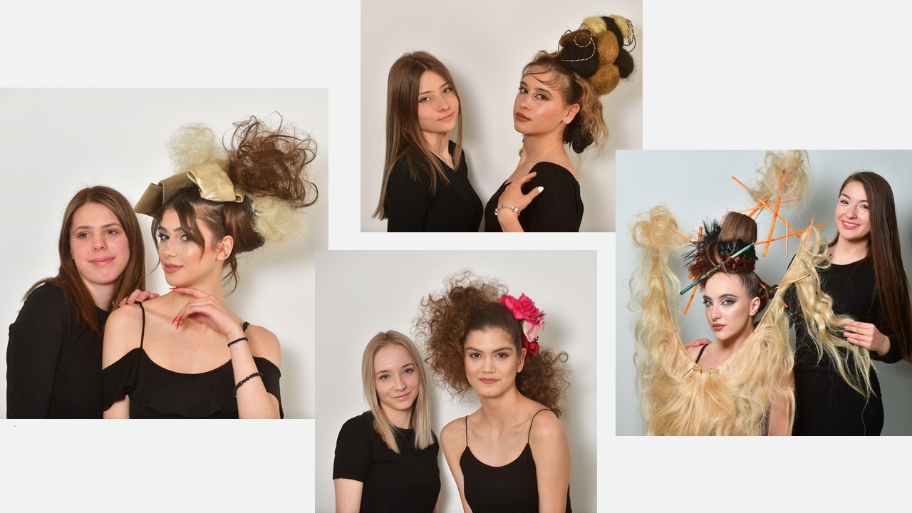 SJAJNO ISKUSTVO Pet učenica zanimanja frizer na praktičnoj nastavi u Makedoniji