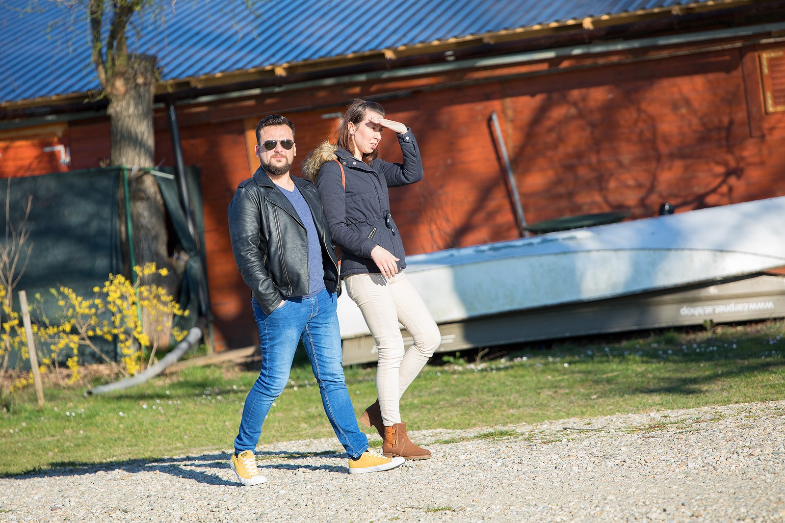 KLIKOM PO MARINI Suncem okupana Marina danas je bila prepuna ljudi!