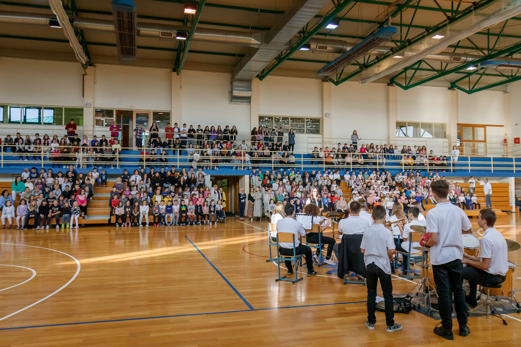 Puhački orkestar u OŠ Prelog