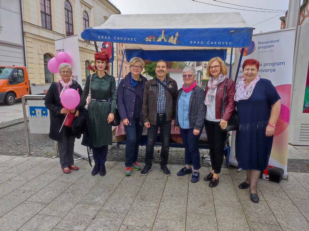 DAN RUŽIČASTE VRPCE Brojne Međimurke i Međimurci dali podršku ženama koje se bore s rakom dojke!