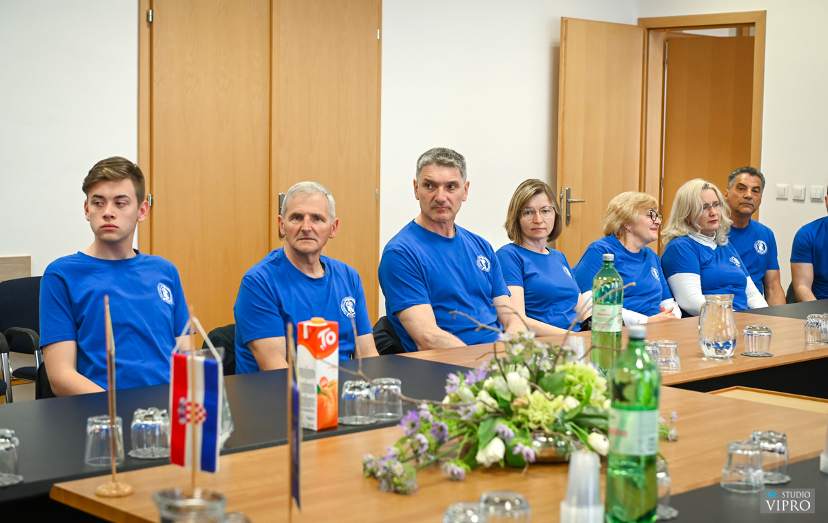 Gradonačelnik Kolarek primio članove Seljačke sloge Prelog i Zrinske garde