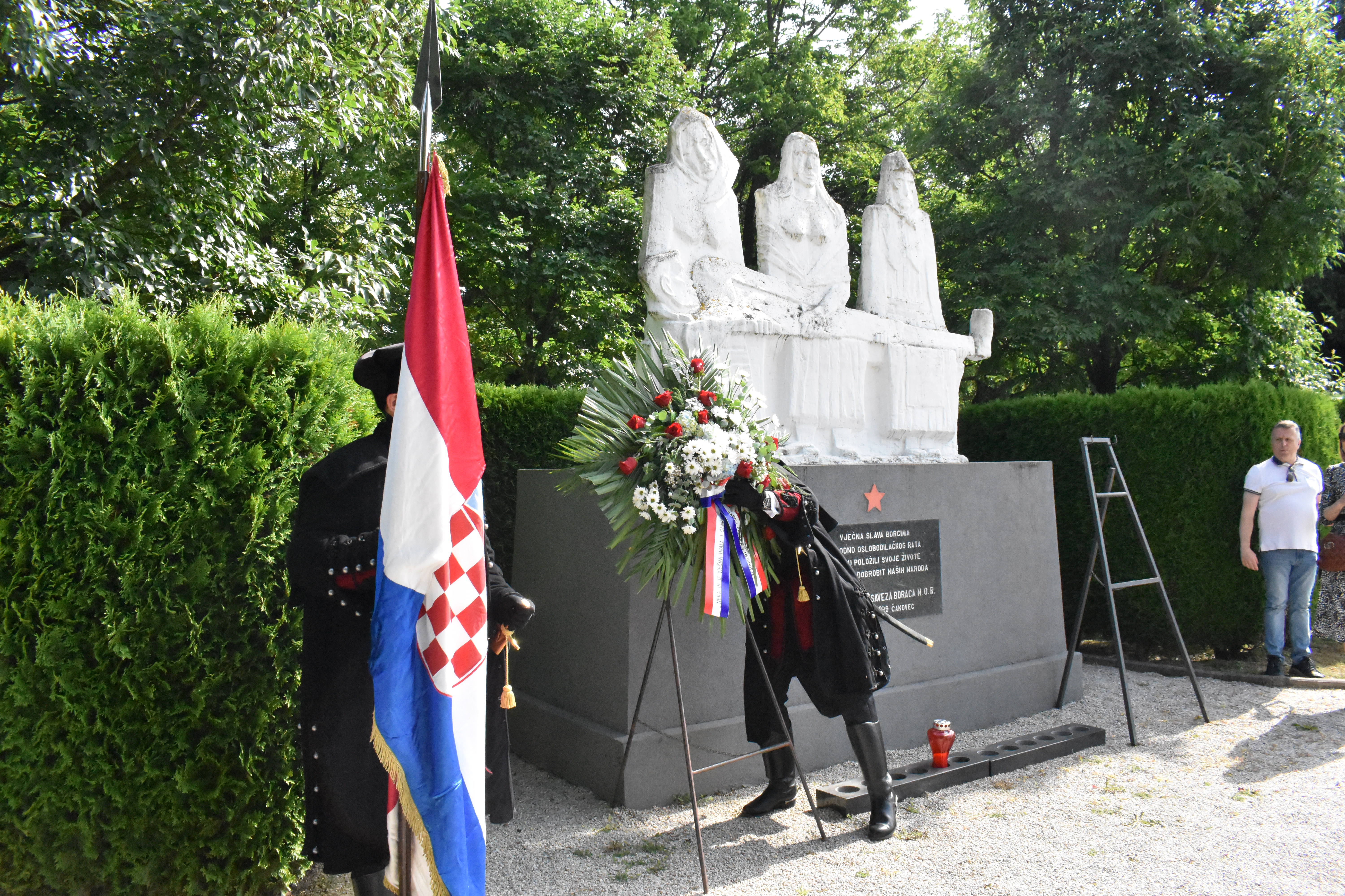 POLOŽILI VIJENCE Obilježen Dan antifašističke borbe u Čakovcu