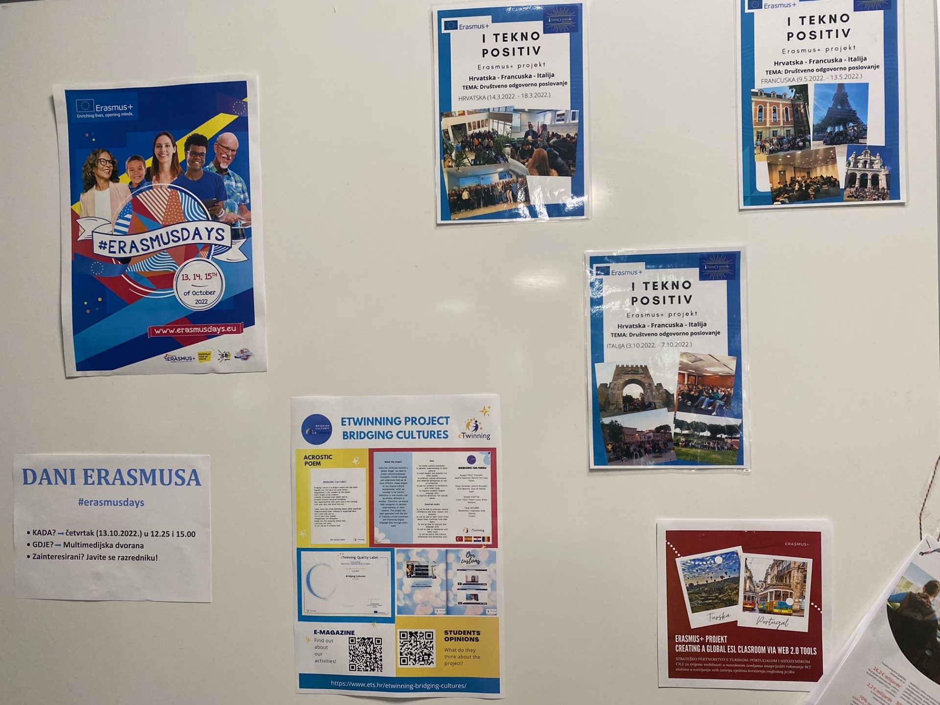 Dani Erasmusa u Ekonomskoj i trgovačkoj školi Čakovec