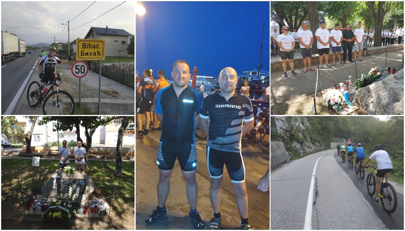 Siniša i Ivan, vatrogasci DVD-a Žiškovec, biciklirali 320 kilometara u čast kornatskih žrtava