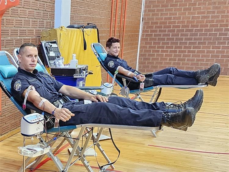 FOTO Obilježavanje Dana policije nastavljeno dobrovoljnim darivanjem krvi i sportskim susretima