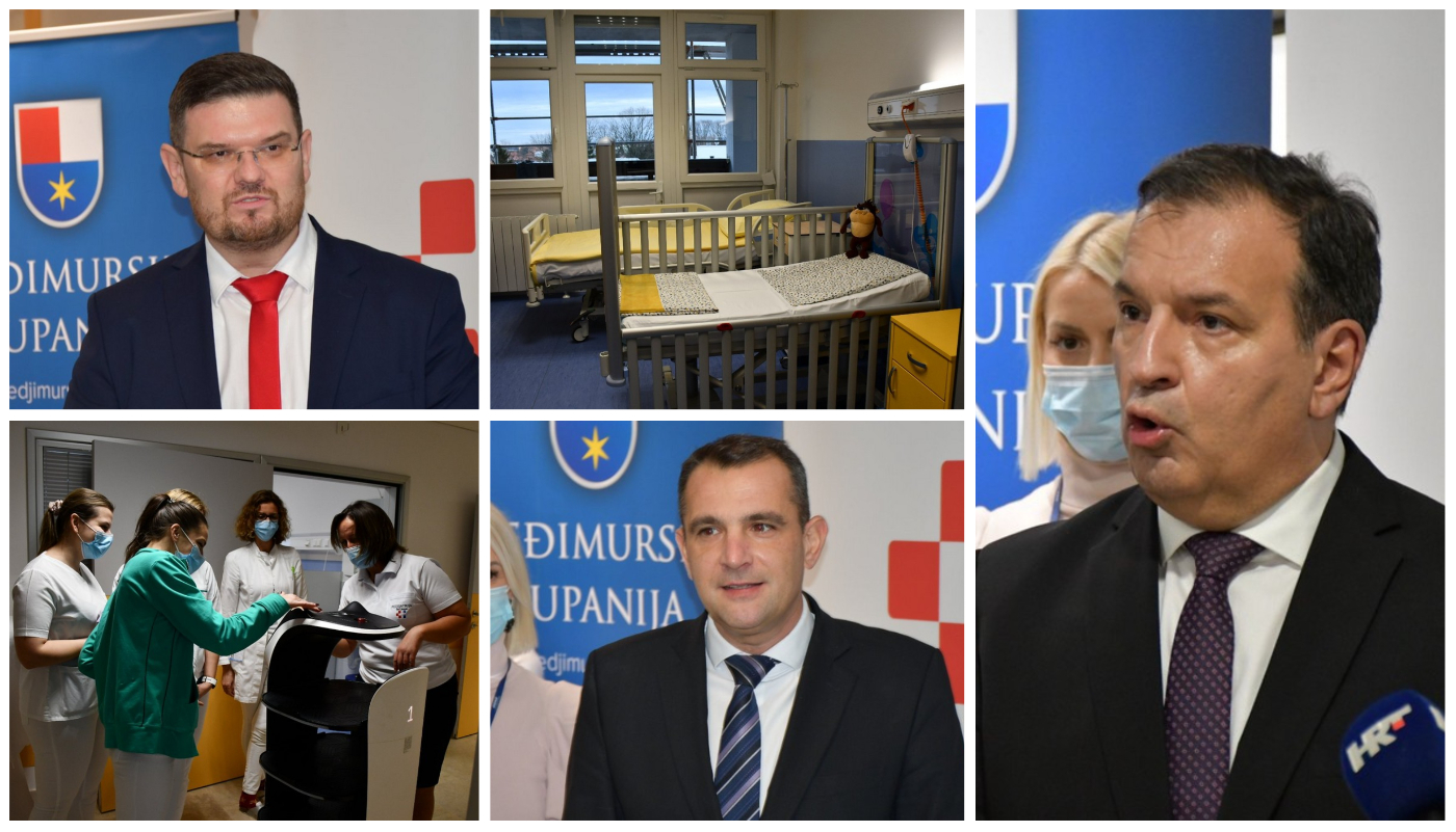 STIGAO I MINISTAR BEROŠ Otvoren najljepši i najveseliji rekonstruirani dio bolnice – Odjel pedijatrije