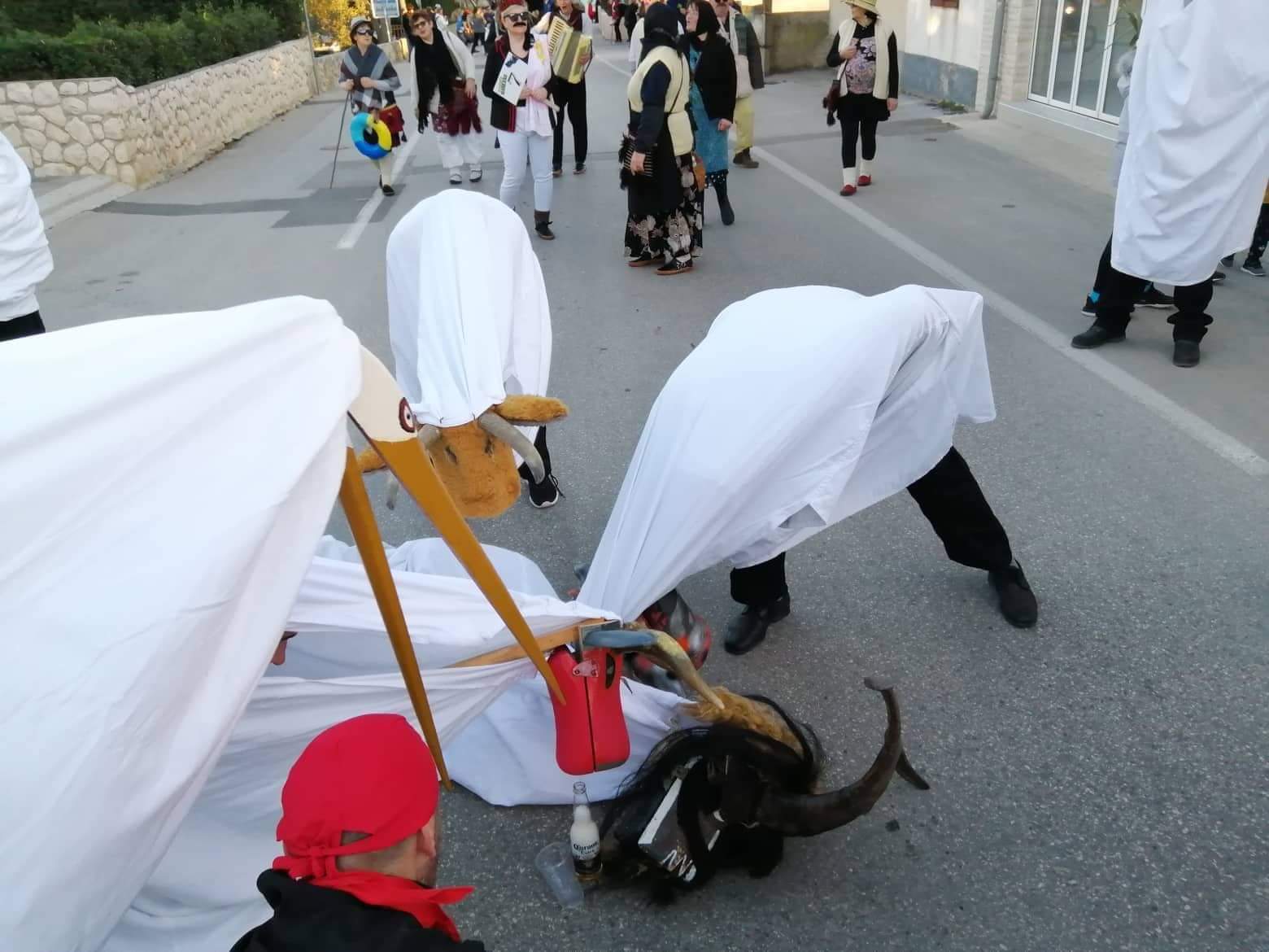 FOTO KUU Čaplja Podturen osvojila treće mjesto na međunarodnom karnevalu na otoku Viru