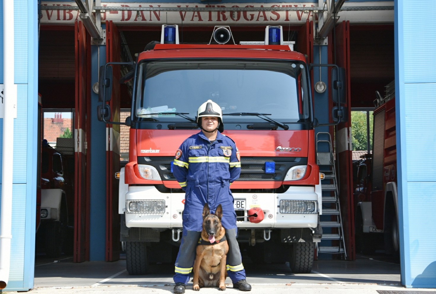 Svestrani međimurski vatrogasac Josip Sušec vodič je potražnog psa Nera!