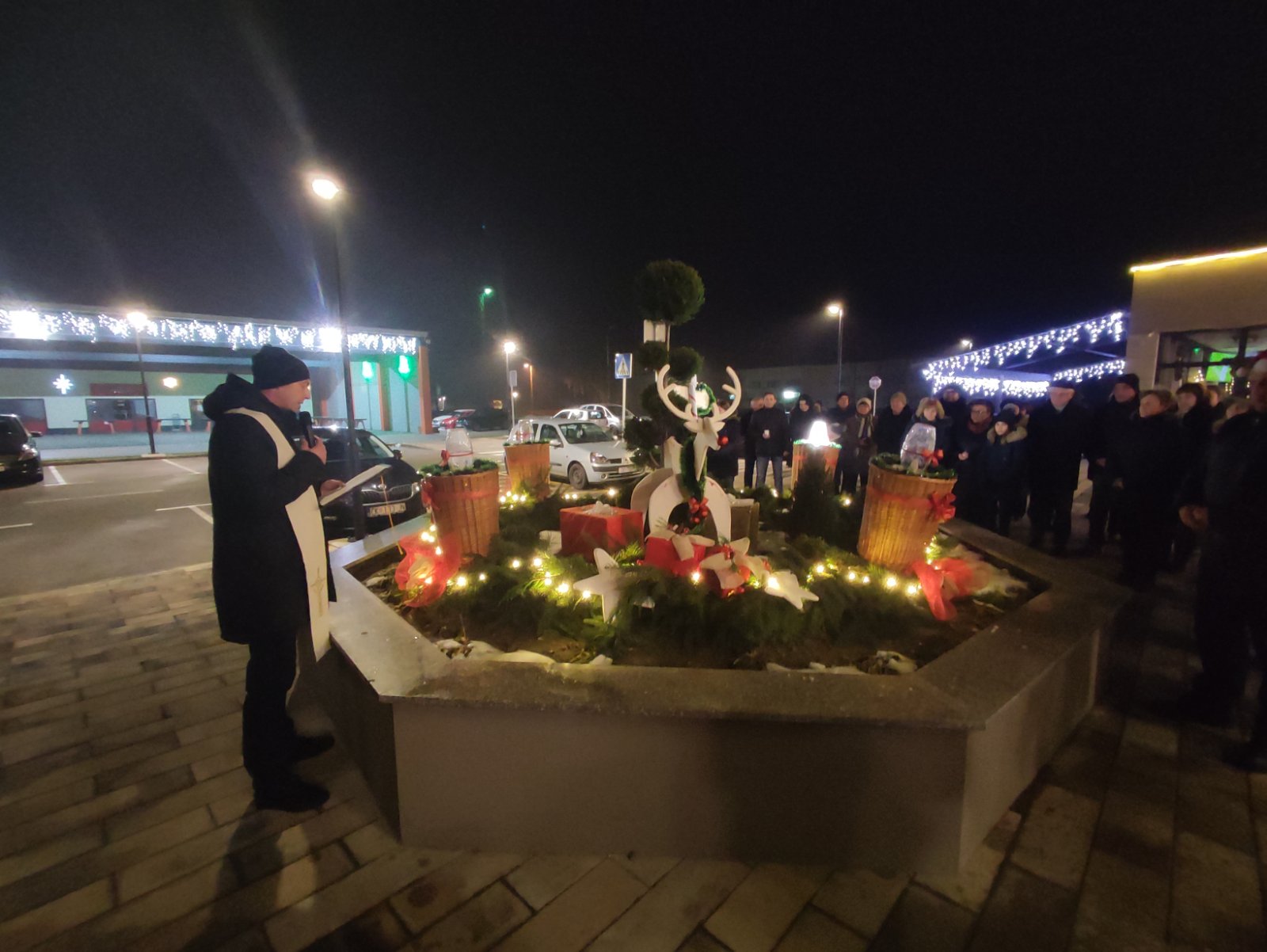 Paljenje druge adventske svijeće u Kotoribi