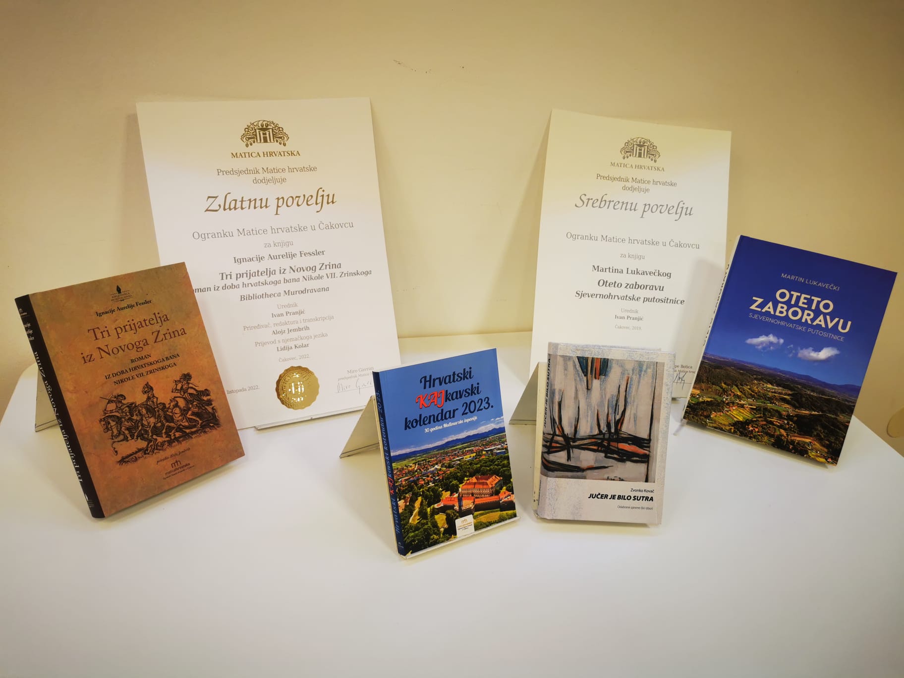 OGRANAK MATICE HRVATSKE U ČAKOVCU Predstavljena spomenica i otvorena izložba