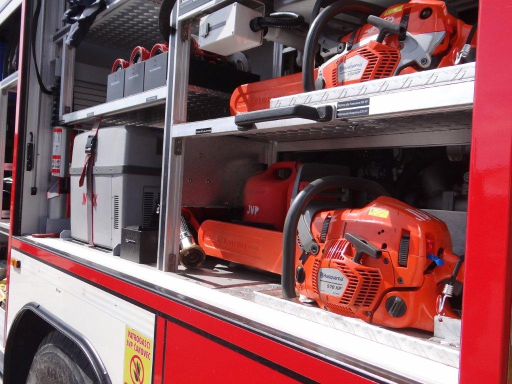 Vatrogasci na čakovečkom trgu