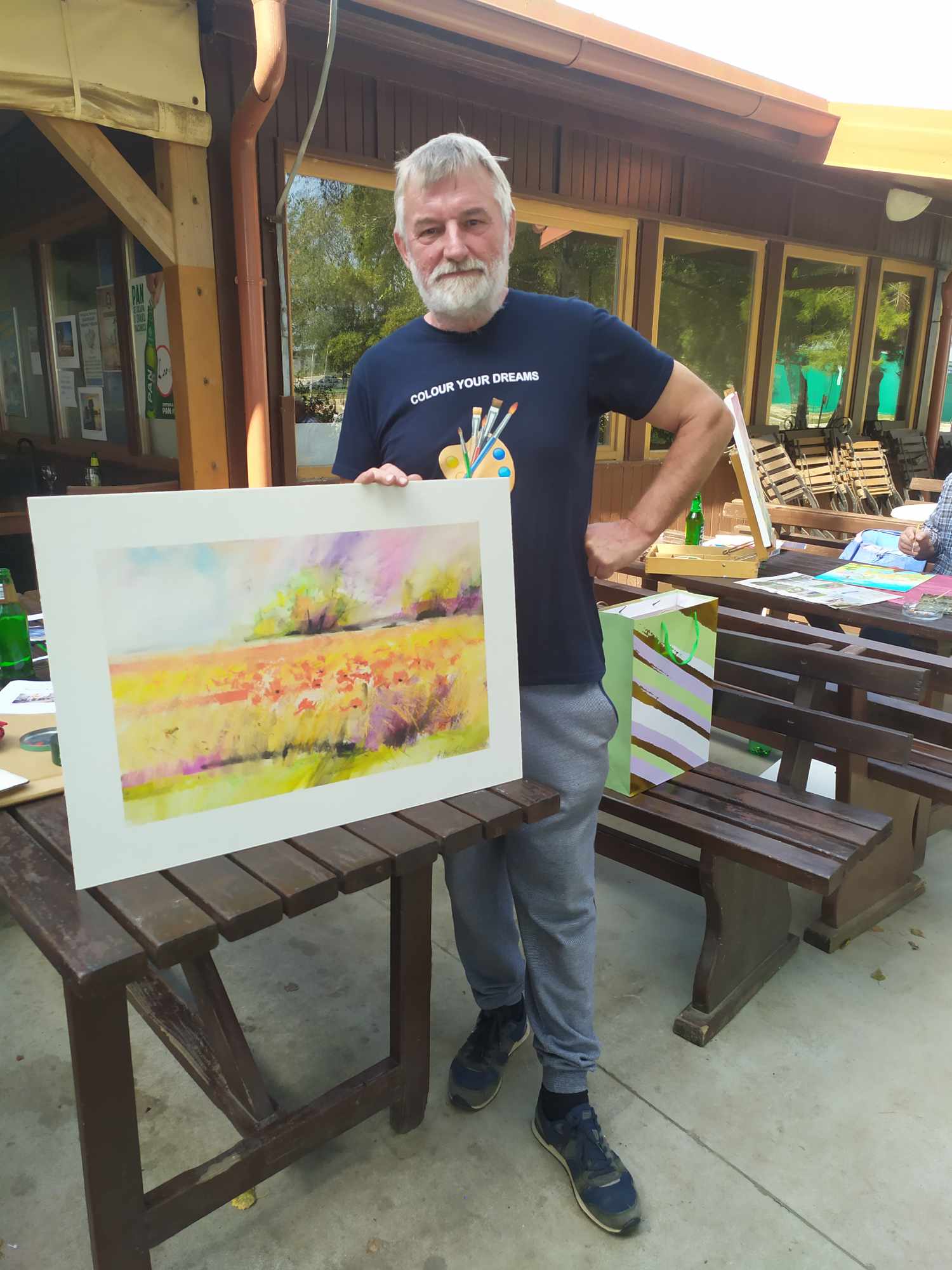 INTIMNO OKRUŽENJE Likovna kolonija LUDM Prelog održana je na prekrasnoj Marini