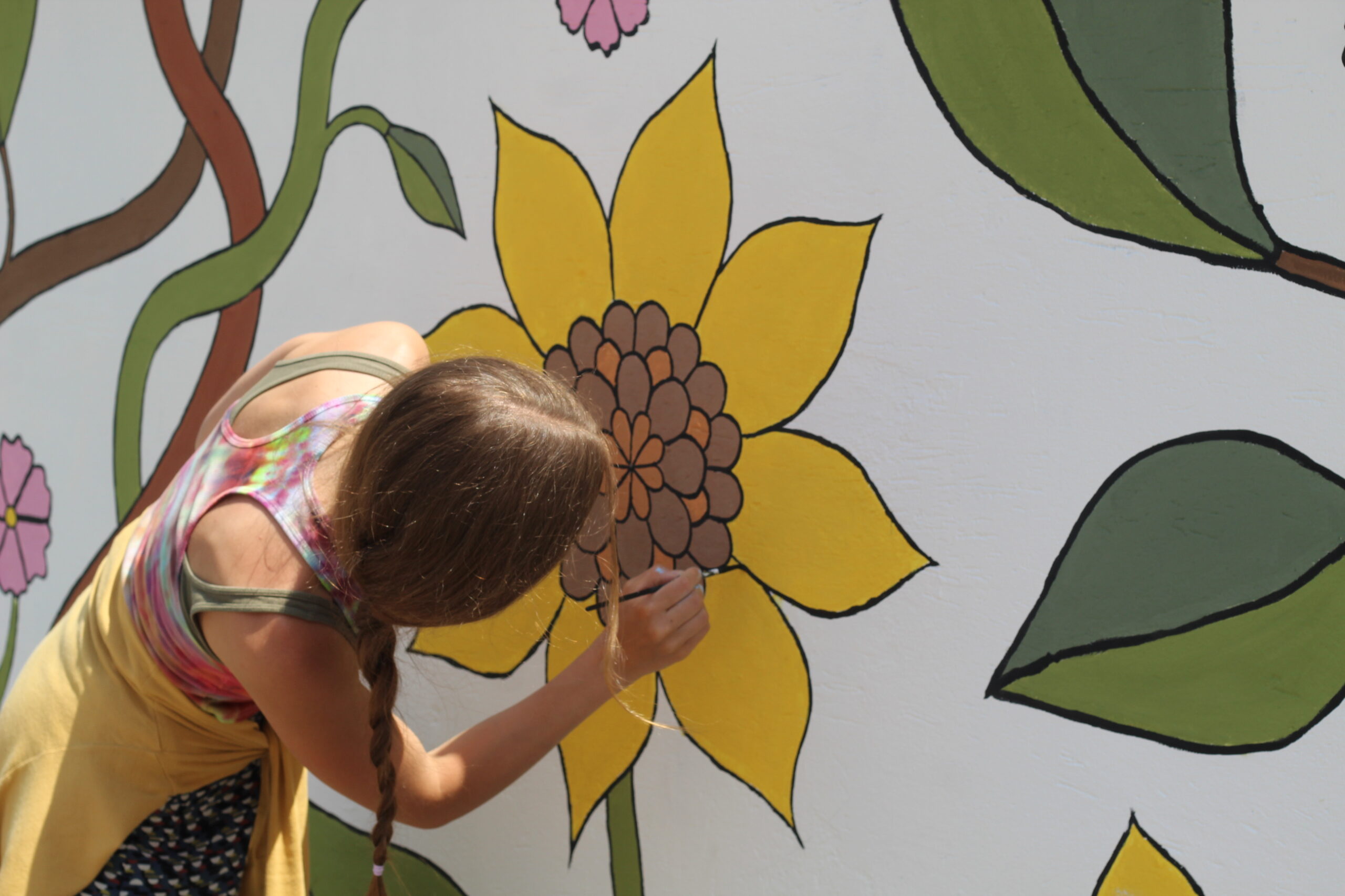Gradu za rođendan, mladi oslikali mural u Čakovcu