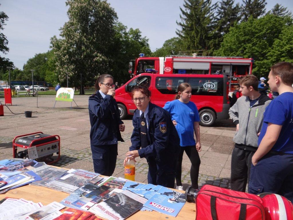 Vatrogasci na čakovečkom trgu