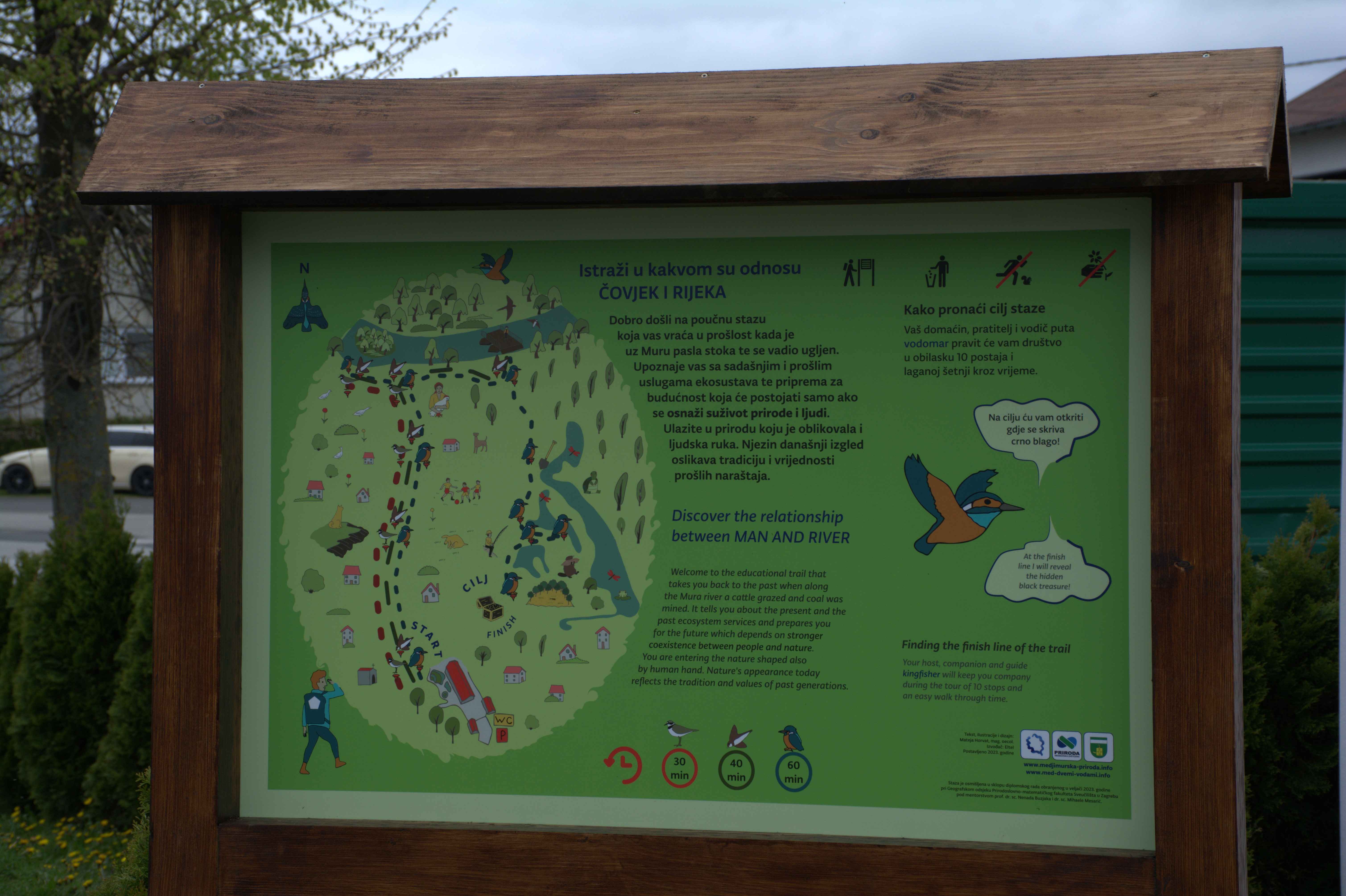 KRIŽOVEC Vrijeme je poslužilo i službeno je otvorena nova poučna staza “Čovjek i rijeka” KRIŽOVEC Vrijeme je poslužilo i službeno je otvorena nova poučna staza “Čovjek i rijeka”
