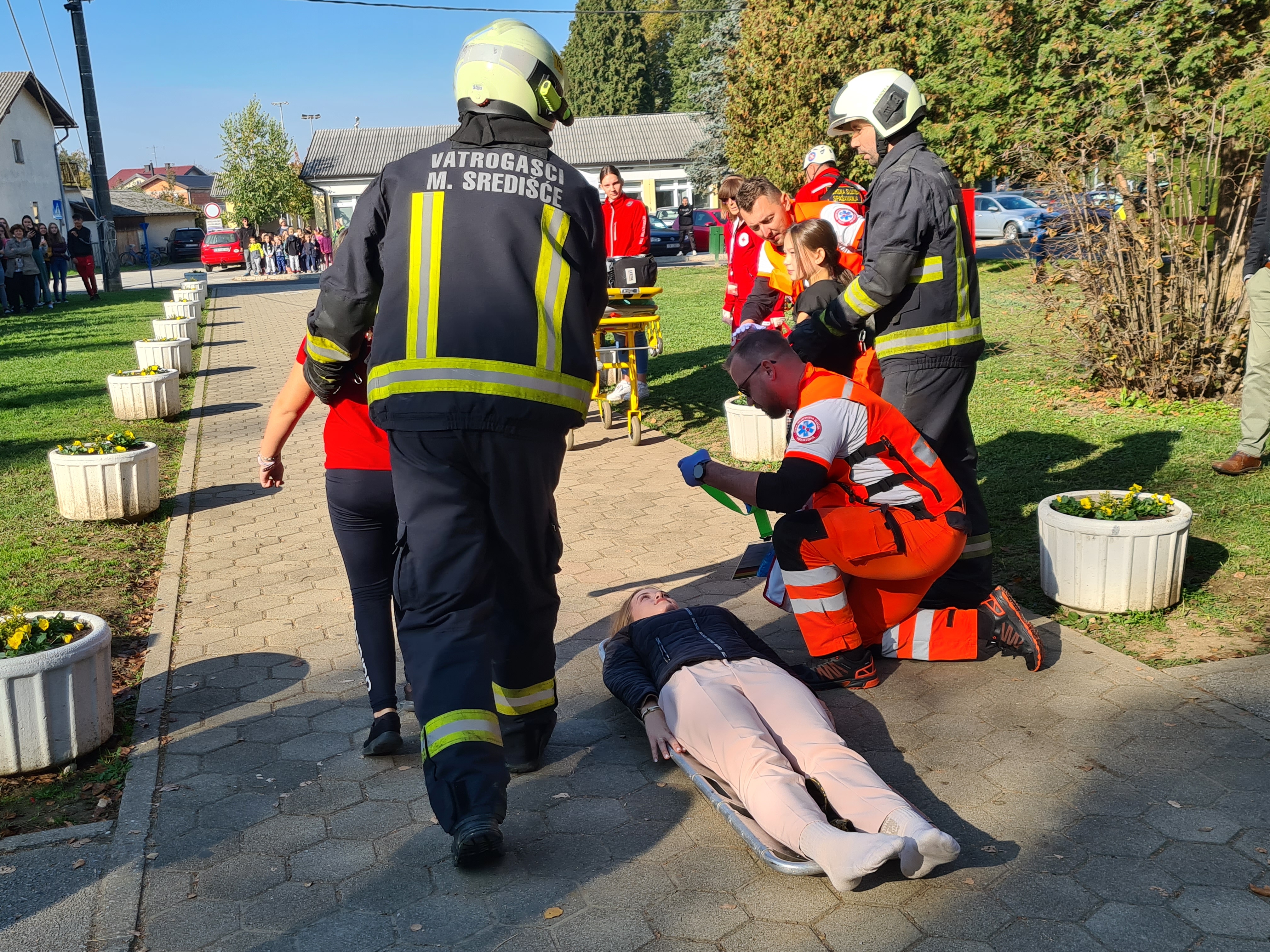 Vježba evakuacije i spašavanja u Osnovnoj školi Mursko Središće