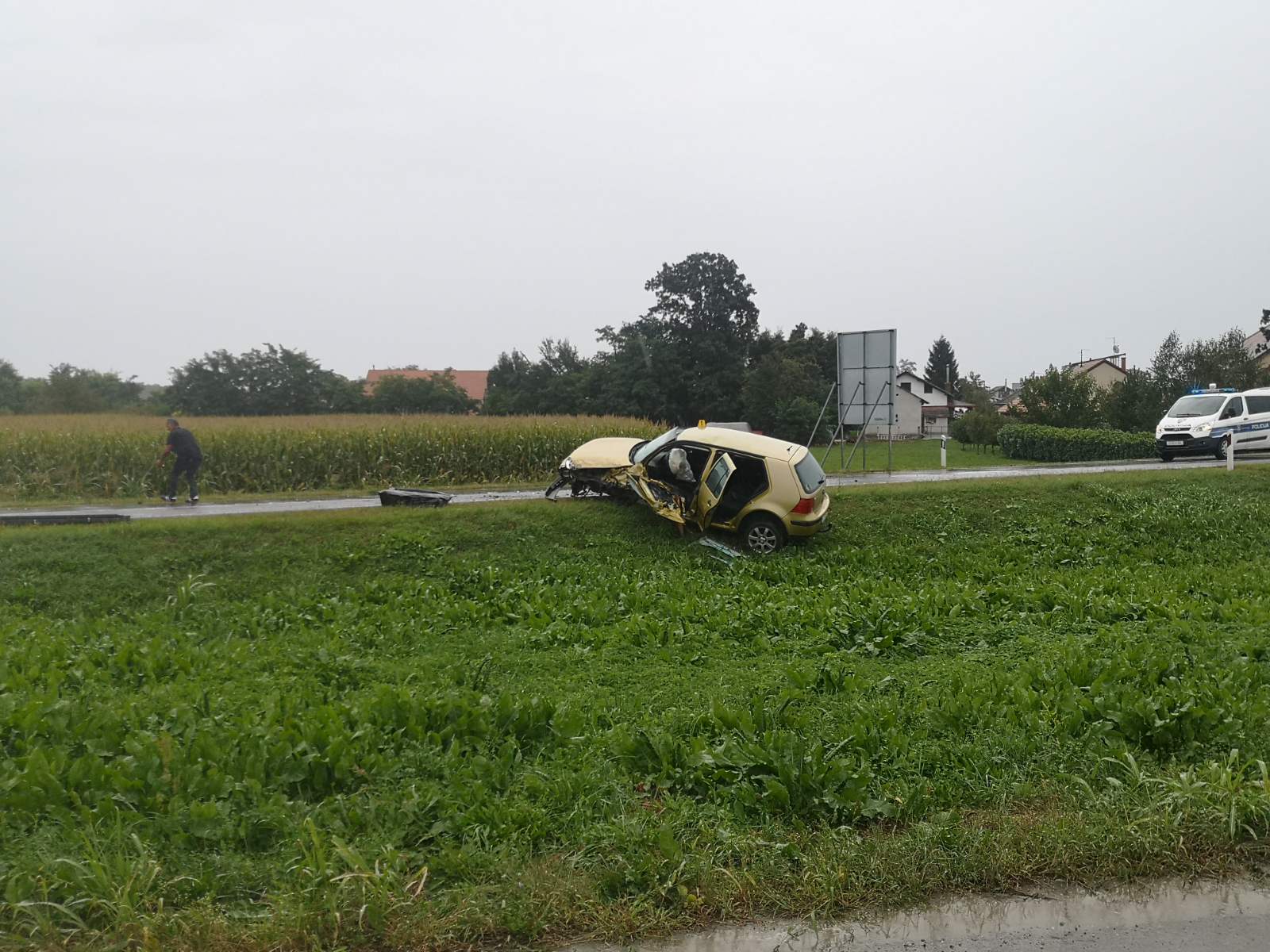 Prometna nesreća između Štefanca i Ivanovca